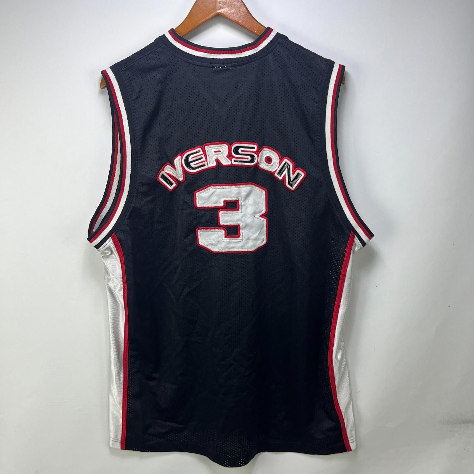 Other Vintage Allen Iverson I3 Y2K Jersey 2XL Size ONE SIZE - 6 Thumbnail