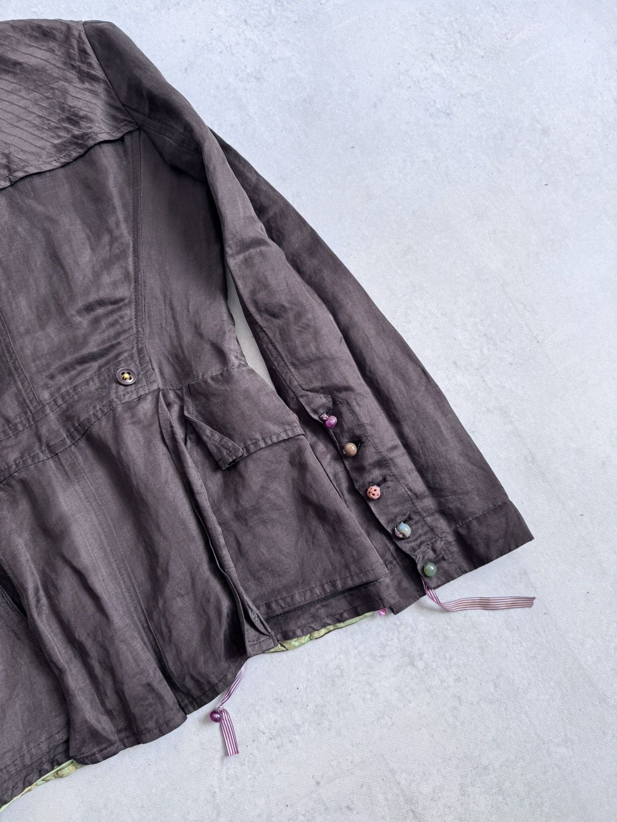 Hugo Boss Vintage Hugo Boss 00s Japan Style Archive Women’s Trench Size S / US 4 / IT 40 - 14 Thumbnail