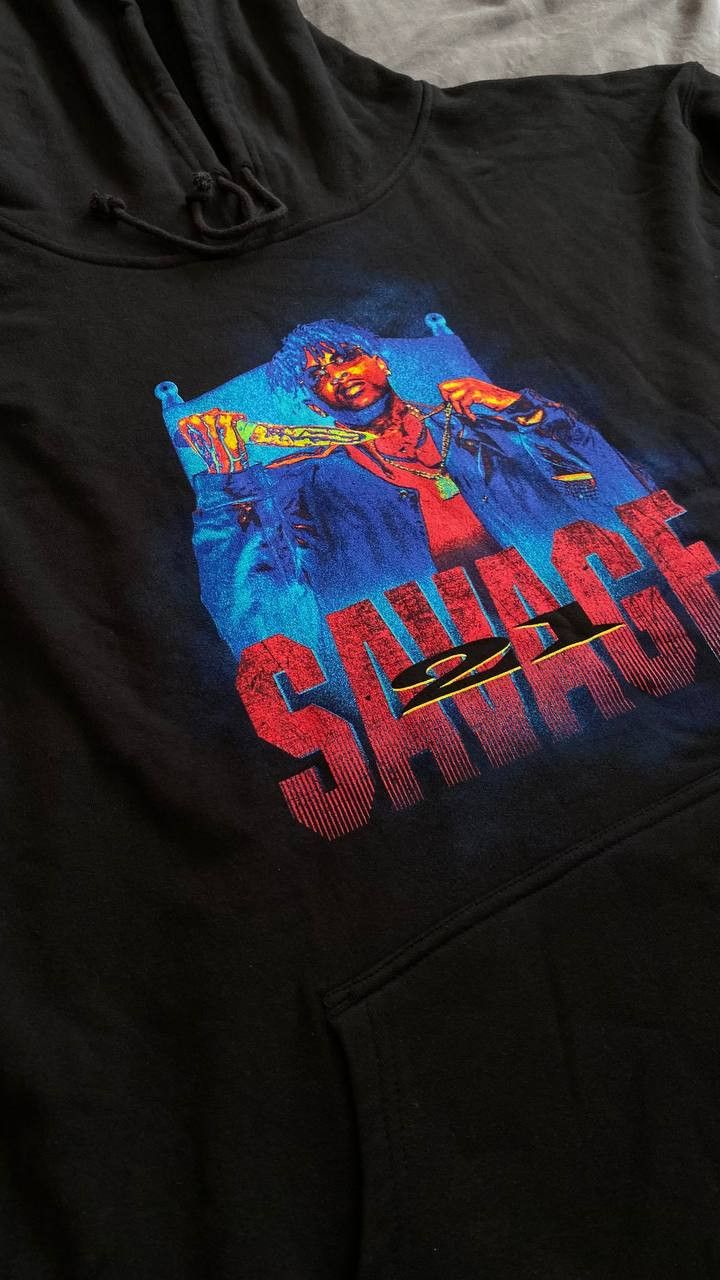 21 Savage 21 Savage Savage Mode 2 Hoodie Sweatshirt 3XL Size US XXL / EU 58 / 5 - 2 Thumbnail
