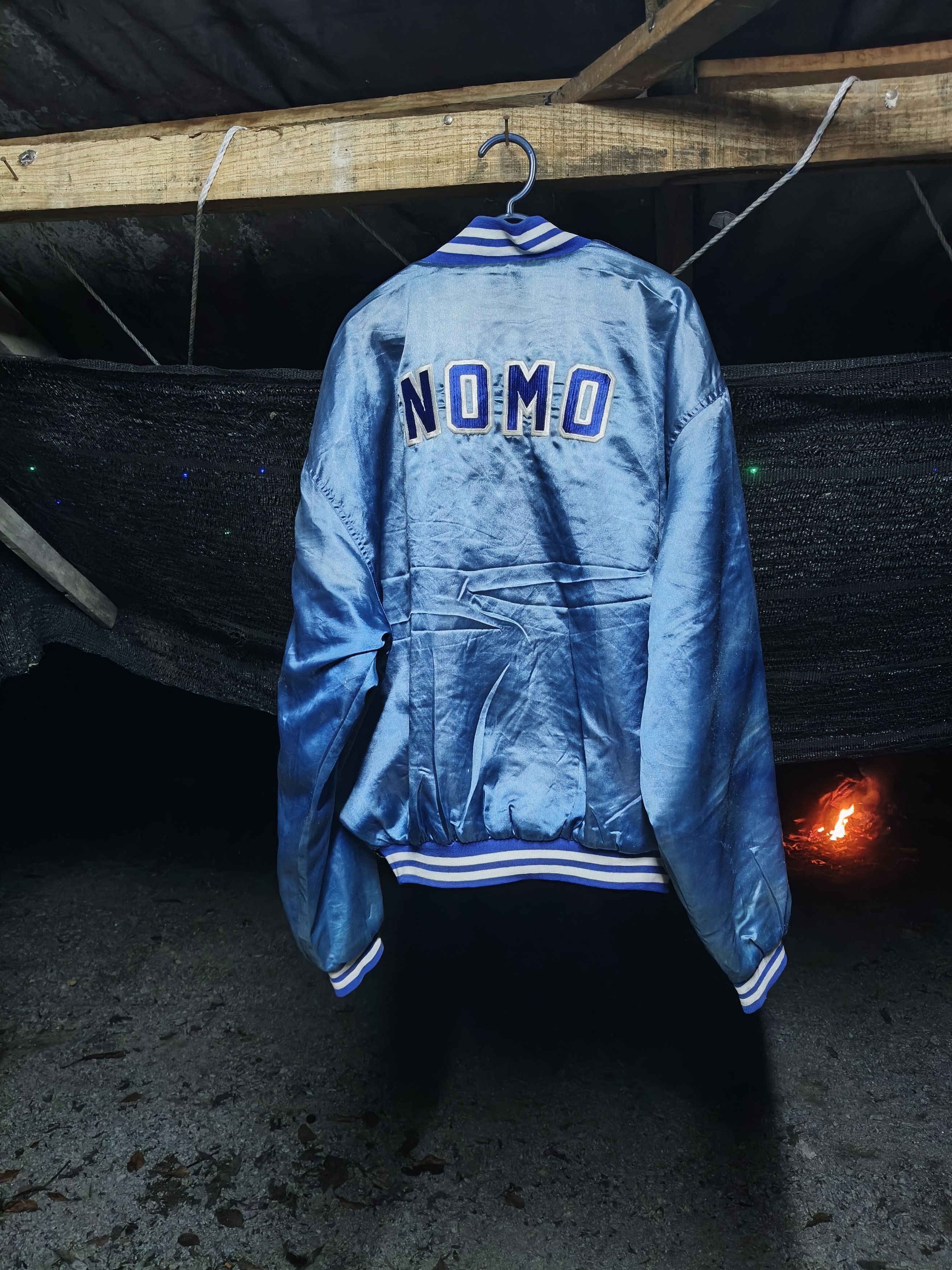 Japanese Brand Vintage NOMO Varsity Jacket by Toyota (1995) Size US XL / EU 56 / 4 - 2 Thumbnail