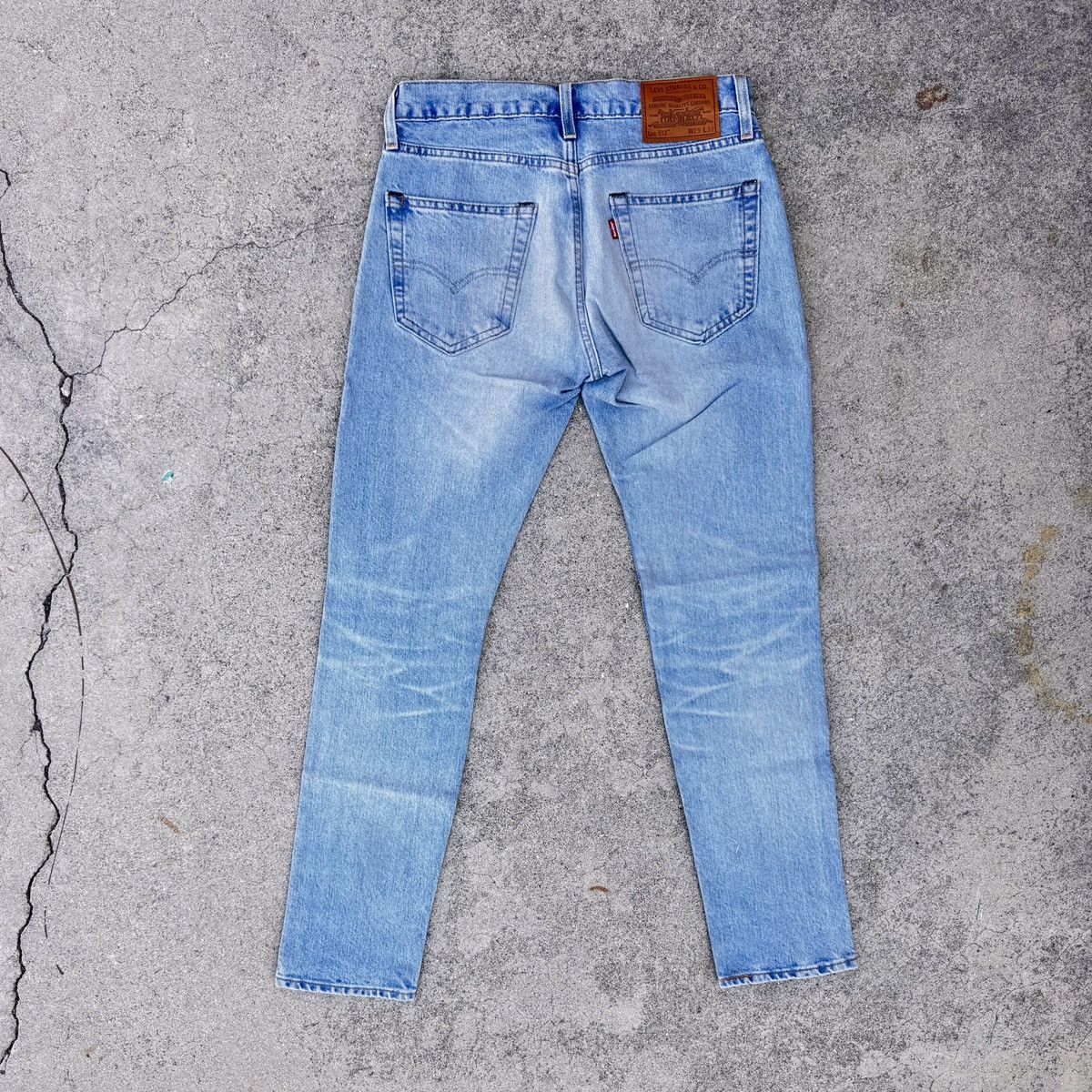 Levi's Vintage Distressed Levi’s 501 Light Wash Denim Jeans Size US 29 - 2 Thumbnail