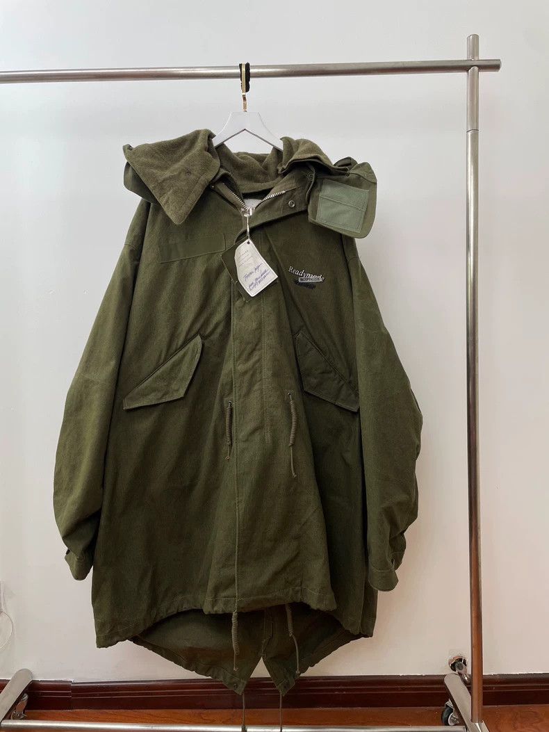 READYMADE Readymade Military Cloth Trench Coat Size US S / EU 44-46 / 1 - 1 Thumbnail