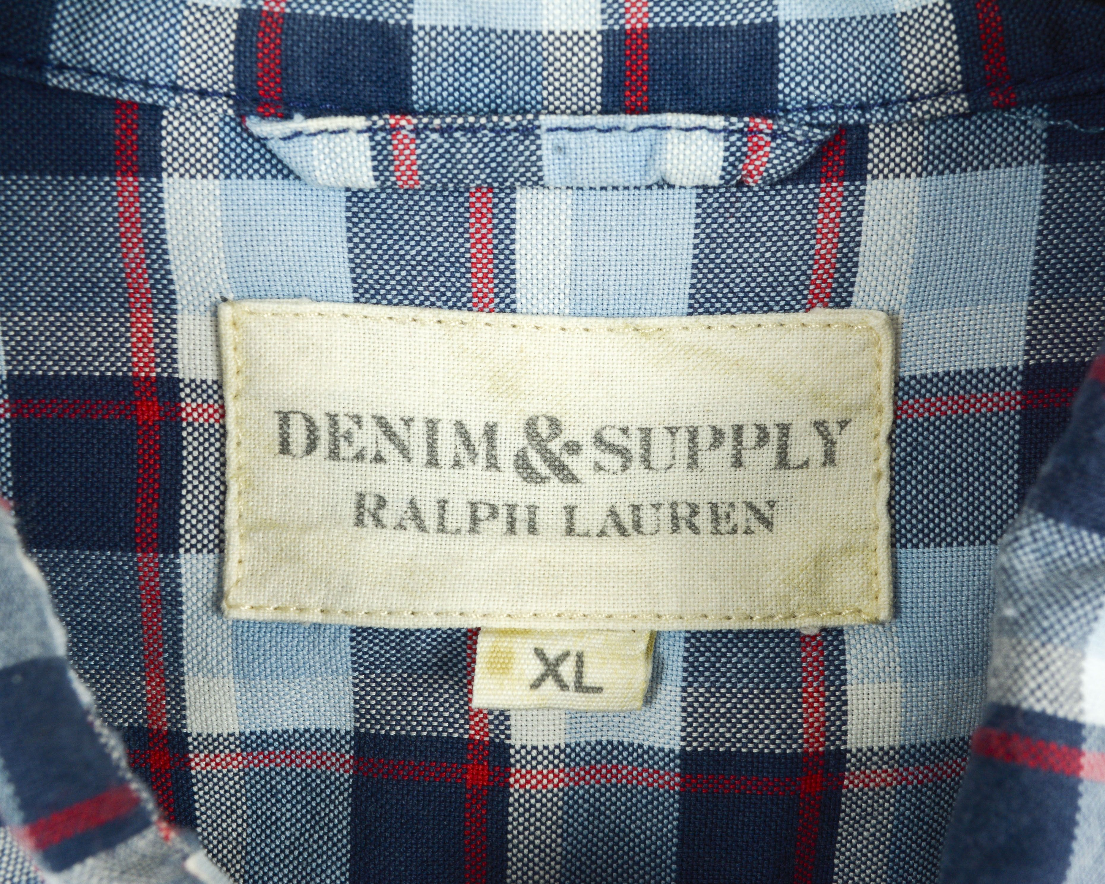 Polo Ralph Lauren Shirt XL Check Long Sleeve Plaid Cotton Casual Regular Top Size US XL / EU 56 / 4 - 3 Thumbnail
