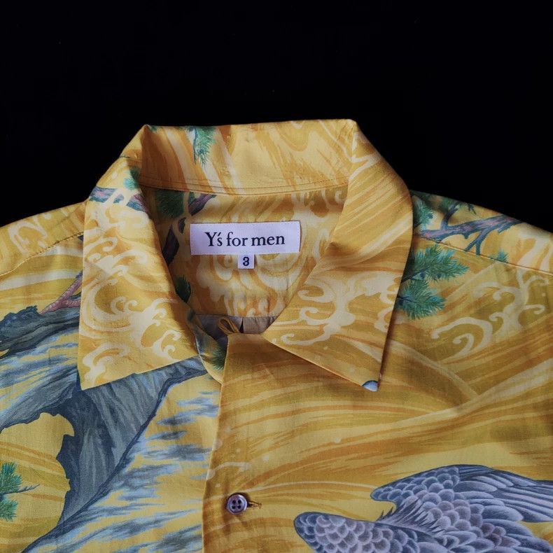 Yohji Yamamoto Yohji Yamamoto Short Sleeve Shirt For Men-2508 Size US L / EU 52-54 / 3 - 3 Thumbnail