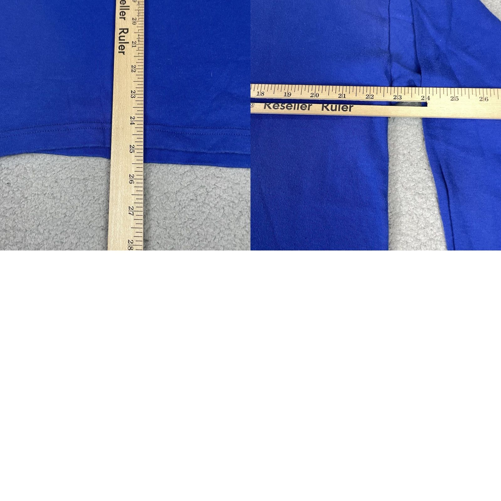 Vintage VINTAGE Steeple Chase T Shirt Adult XL Blue 80s 90s Turtleneck USA Made 50/50 Size US XL / EU 56 / 4 - 8 Thumbnail