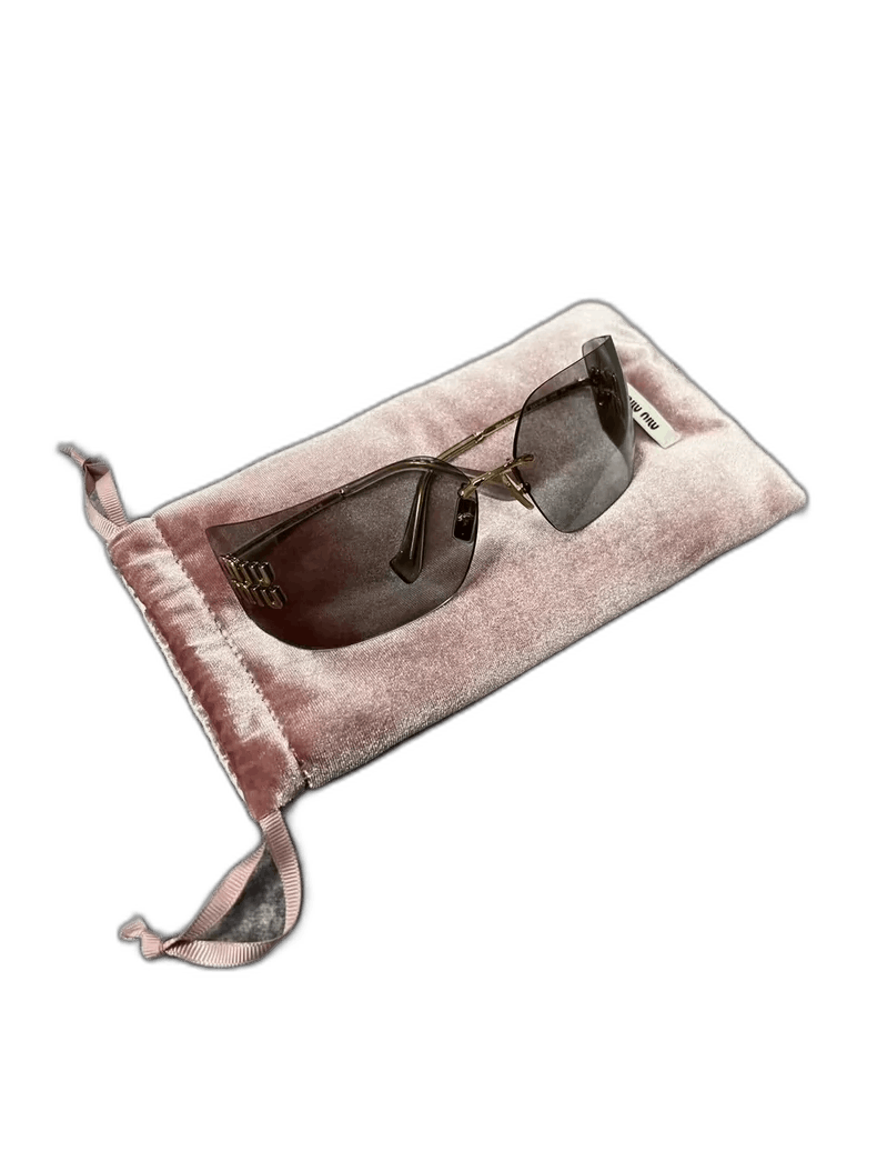 Miu Miu Miumiu Sunglasses with Velvet Case-yf Size ONE SIZE - 1 Thumbnail