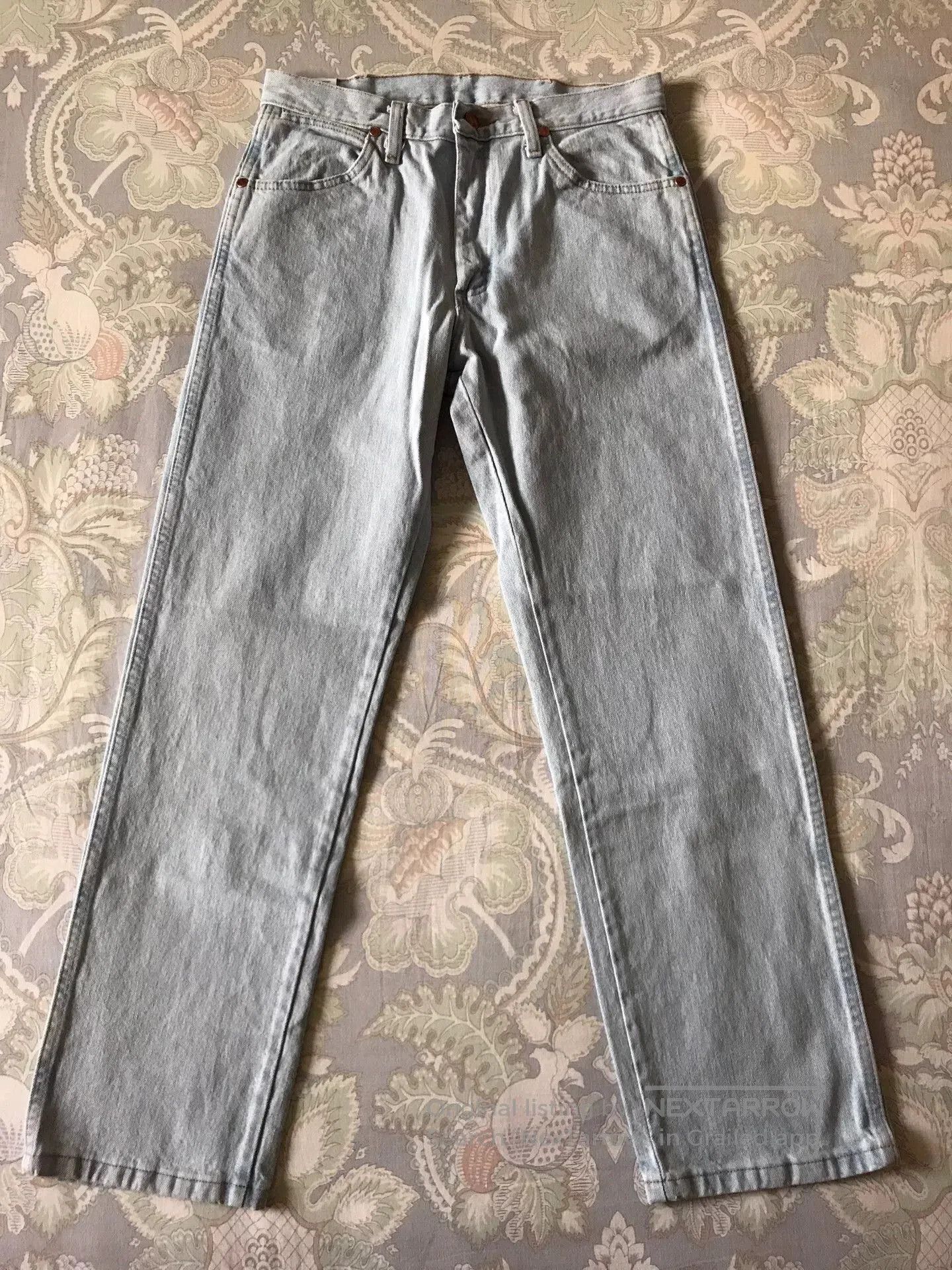 Wrangler Wrangler 13MWZ Light Blue Jeans W30L30. Size US 30 / EU 46 - 2 Thumbnail