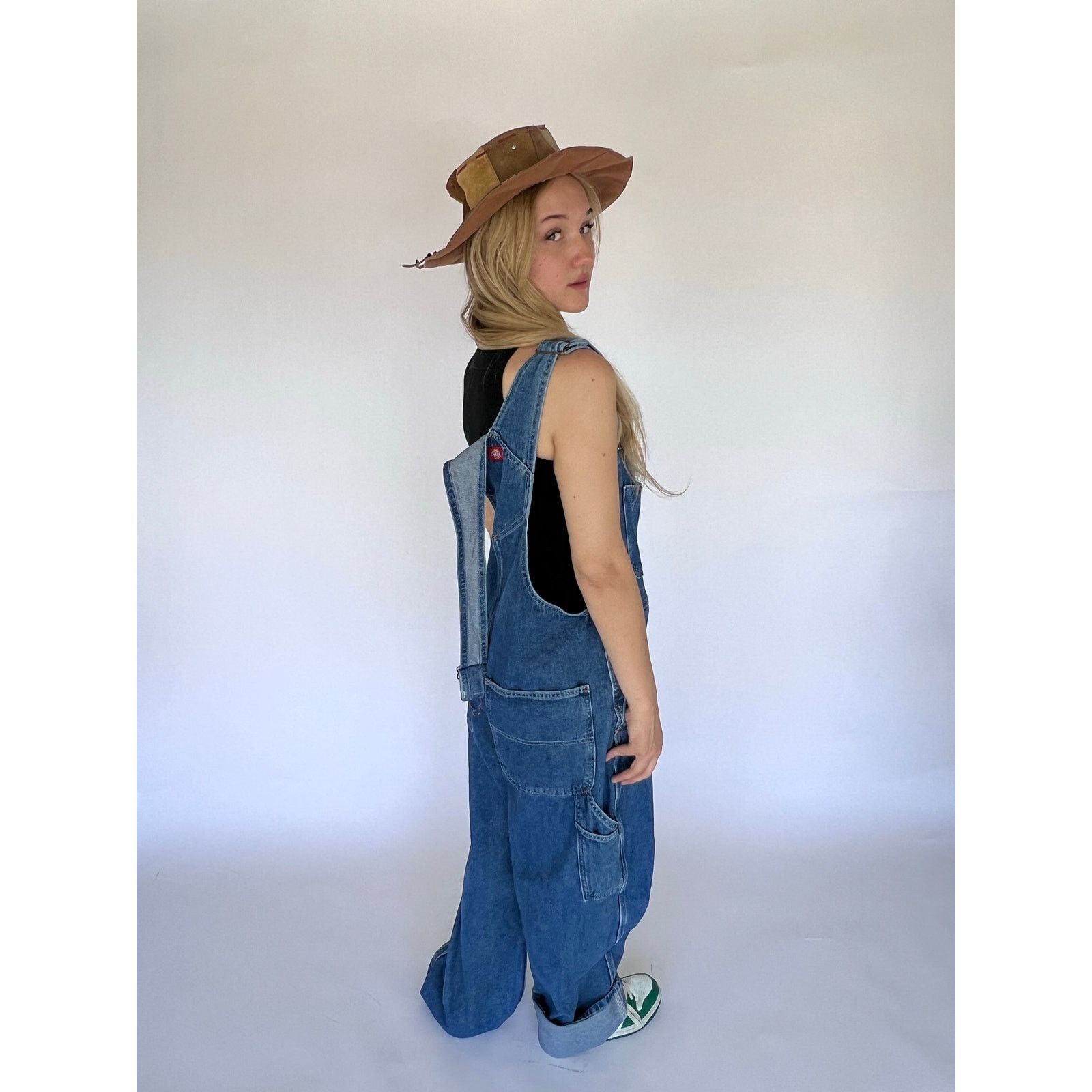 Vintage VTG Dickies Y2K Baggy Denim Overalls Skater Gorpcore Size US 38 / EU 54 - 6 Thumbnail