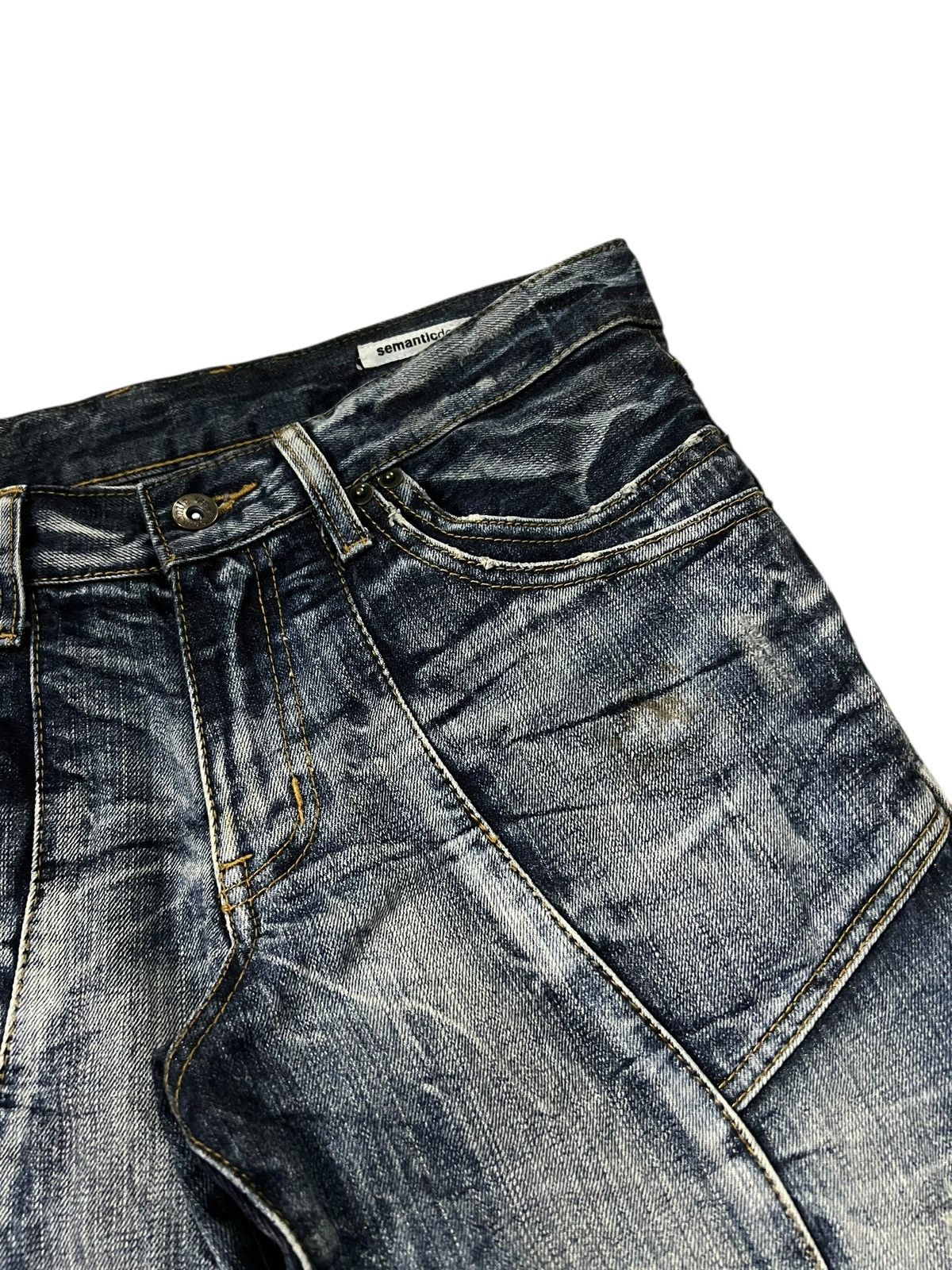 semanticdesign 💥Flare💥Semantic Design Flare Distress Claw Jean Size US 31 - 9 Thumbnail