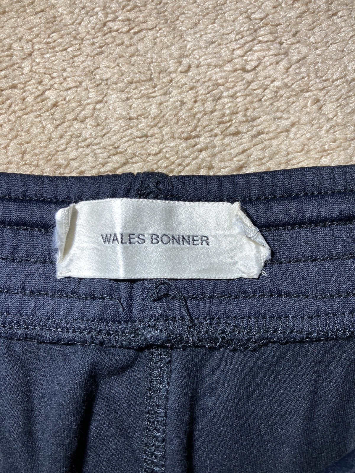 Wales Bonner FW18 Wales Bonner Black Check Track Pants Cropped 2018 Plaid Size US 30 / EU 46 - 3 Thumbnail
