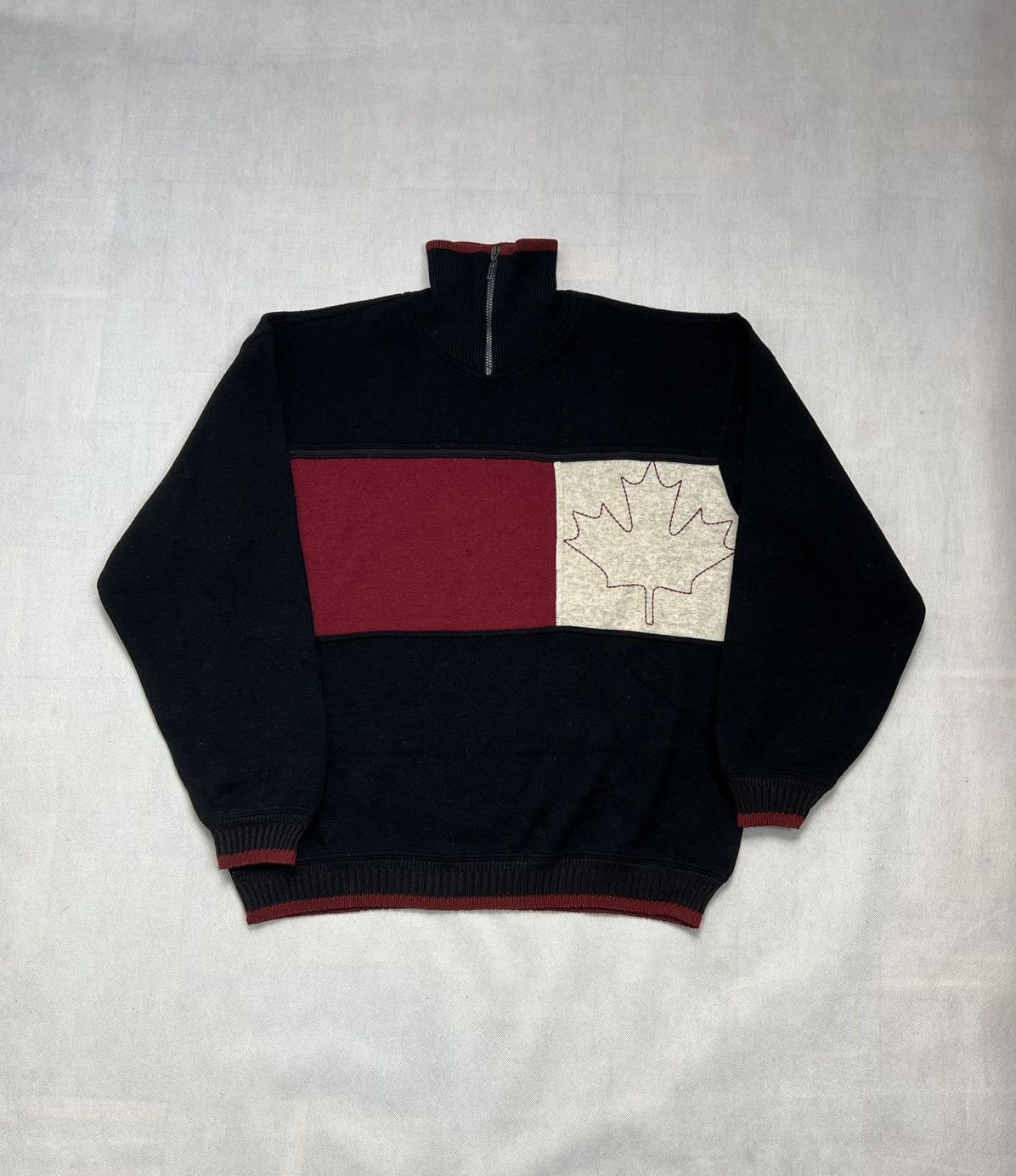 Carlo Colucci Sweater Carlo Colucci Canada Leaf New Collection Size US XL / EU 56 / 4 - 1 Thumbnail