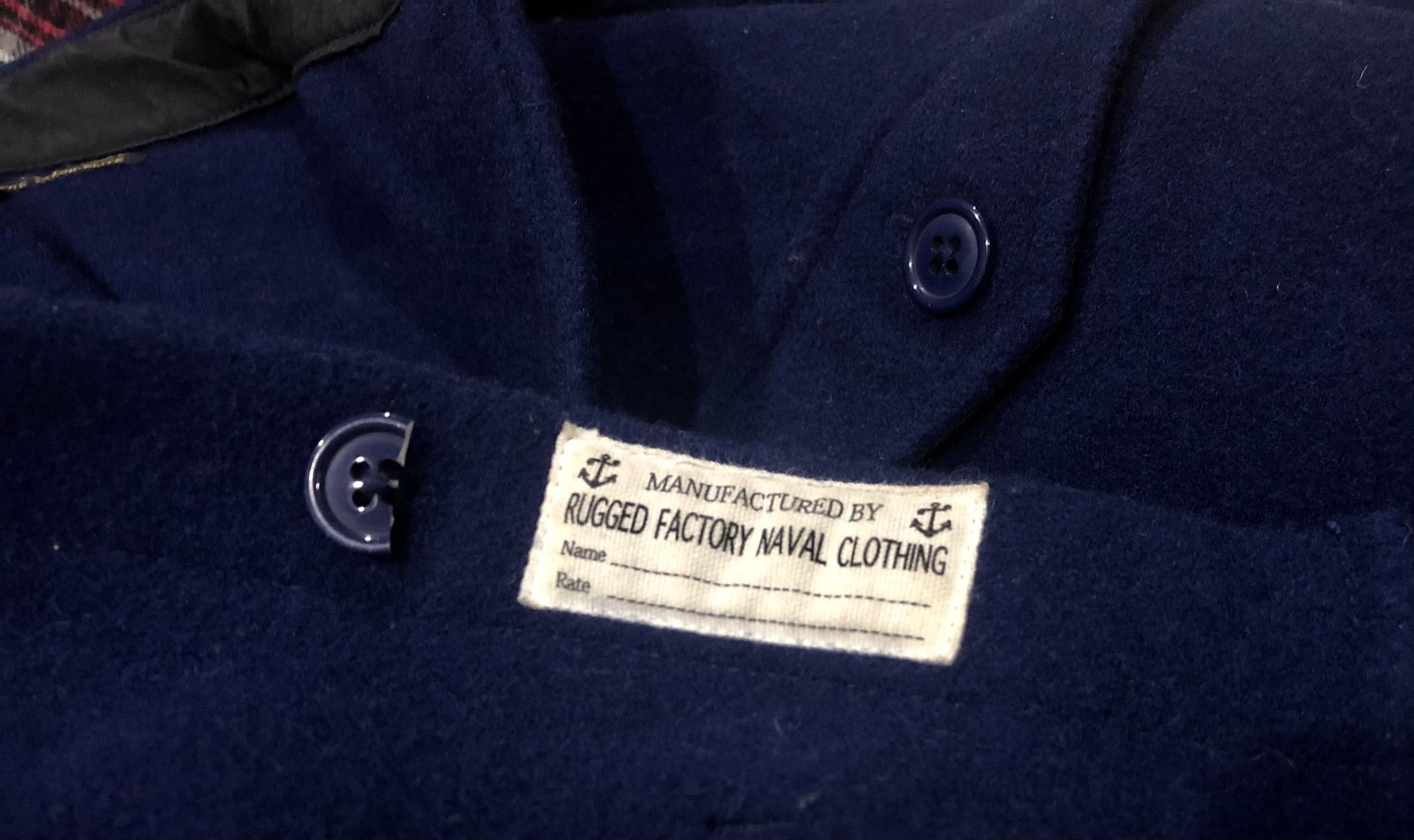 Japanese Brand Rugged Factory USN Wool Work Shirt like Filson Size US S / EU 44-46 / 1 - 6 Thumbnail