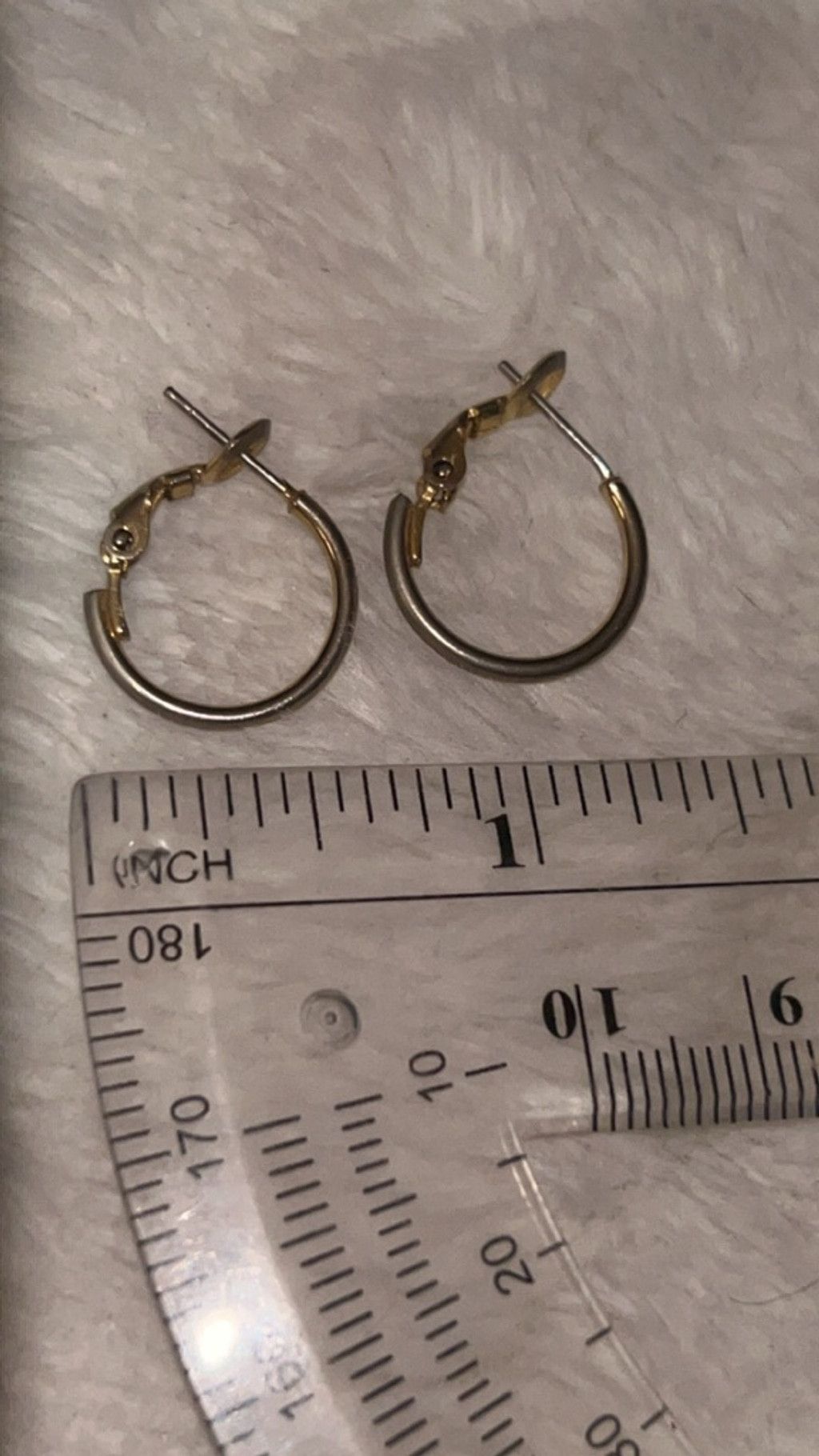 The Unbranded Brand Women's Unbranded Hoop Earrings One Size Gold Silver Size ONE SIZE - 3 Thumbnail