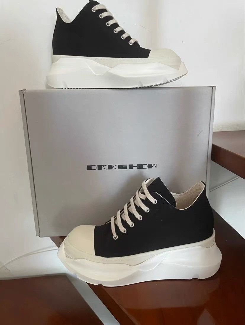 Rick Owens Rick Owens Low-Top Tank Sole Satin Converse K34 Size US 5 / IT 35 - 2 Thumbnail