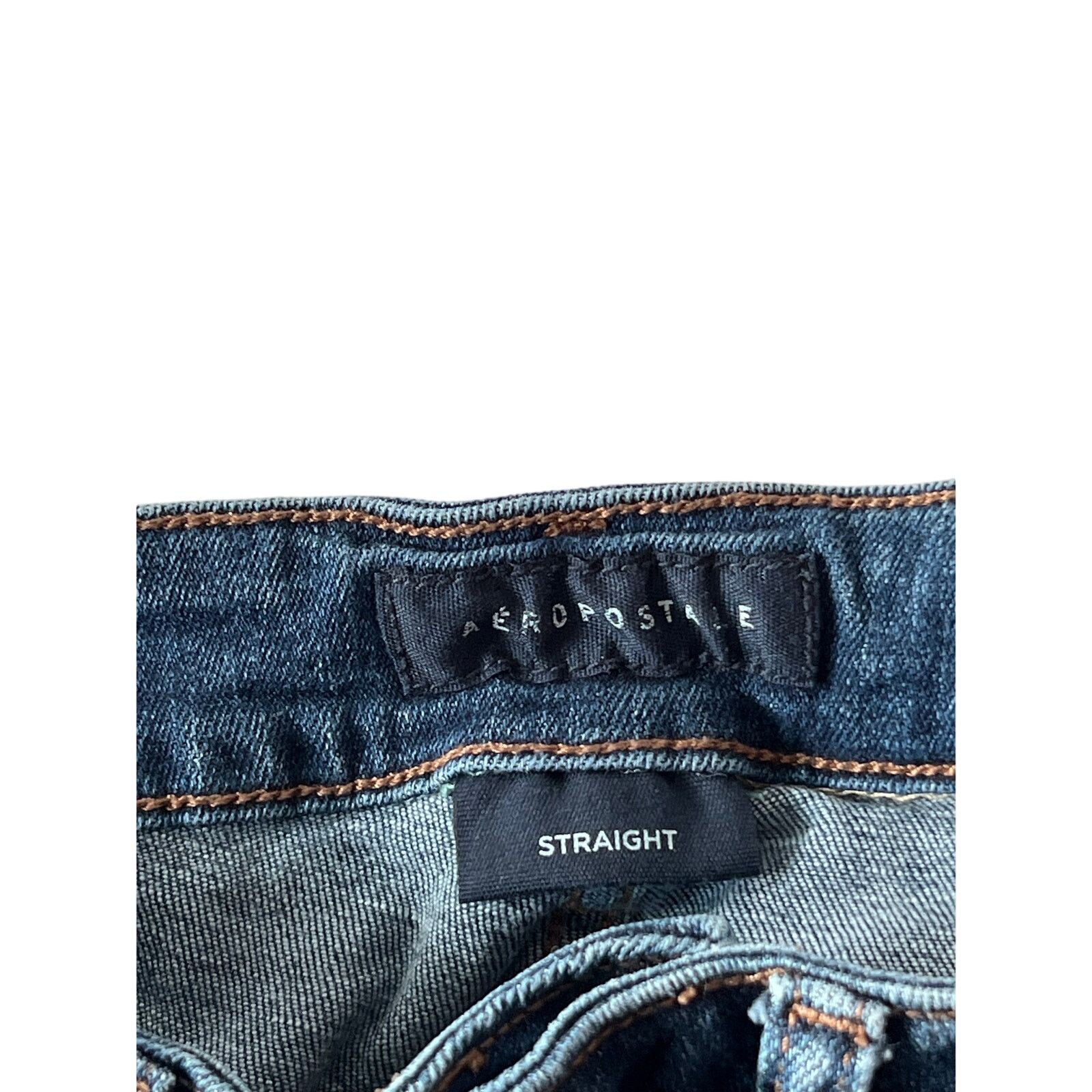 Aeropostale Aeropostale Straight Blue Jeans Mens 27x28 Size US 27 - 3 Thumbnail