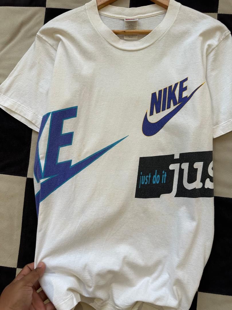 Nike × Vintage VINTAGE NIKE JUST DO IT OVERPRINT Size US S / EU 44-46 / 1 - 4 Thumbnail