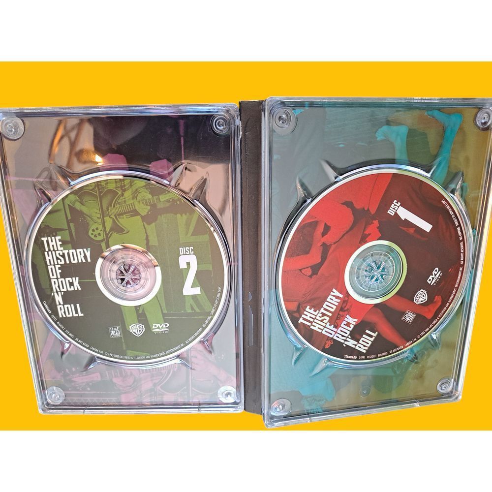 Other Warner Bros The History of Rock N Roll DVD Docu Series 10 HR Size ONE SIZE - 4 Thumbnail