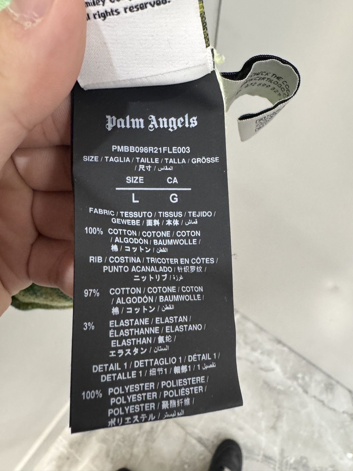 Palm Angels Palm Angels Smiley Tie Dye Hoodie Size US L / EU 52-54 / 3 - 6 Thumbnail