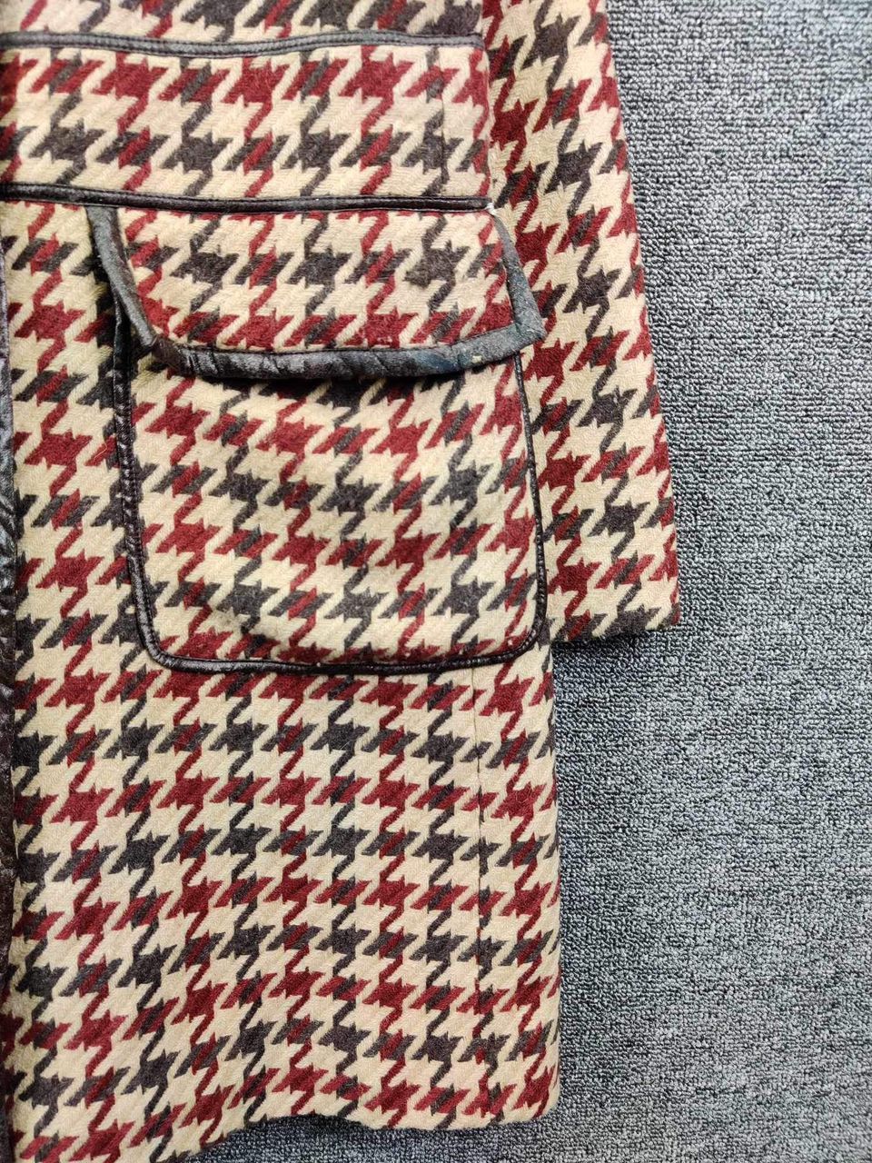 Japanese Brand Vintage Mady ll Houndstooth Long Coat Jacket Nice Design Size US M / EU 48-50 / 2 - 3 Thumbnail