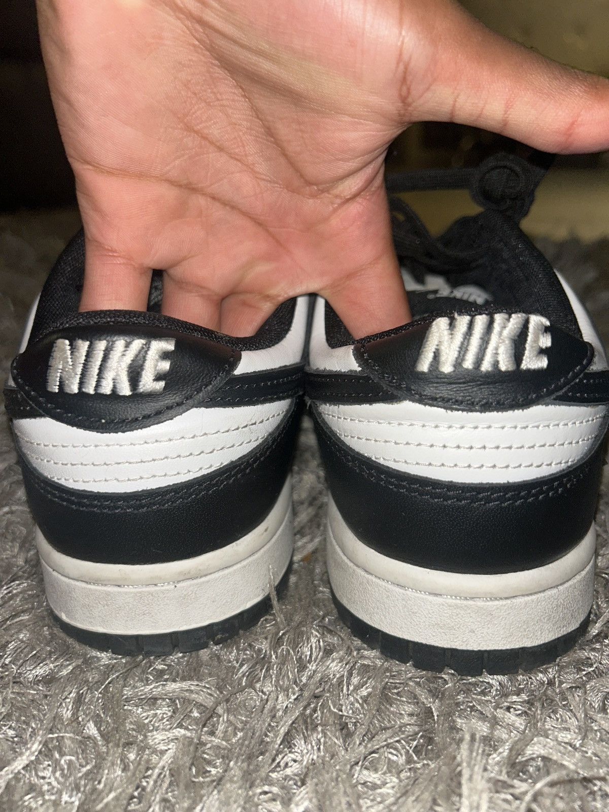 Nike Mens Size 8 Panda Dunks Size US 8 / EU 41 - 2 Thumbnail
