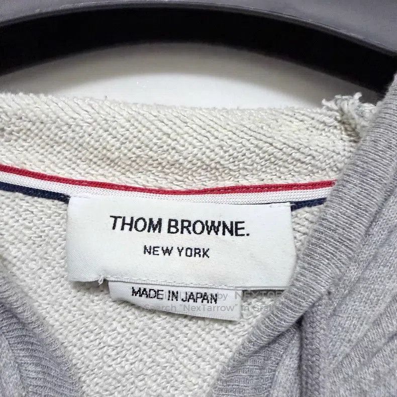 Thom Browne Thom Browne Zip-up Cardigan with Hood Size US XXL / EU 58 / 5 - 7 Thumbnail