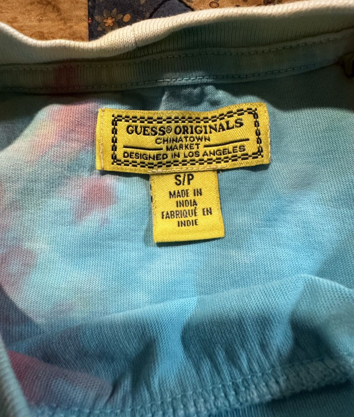 Guess × Market Guess x Chinatown Market Tie Dye Shirt Size S Size US S / EU 44-46 / 1 - 3 Thumbnail