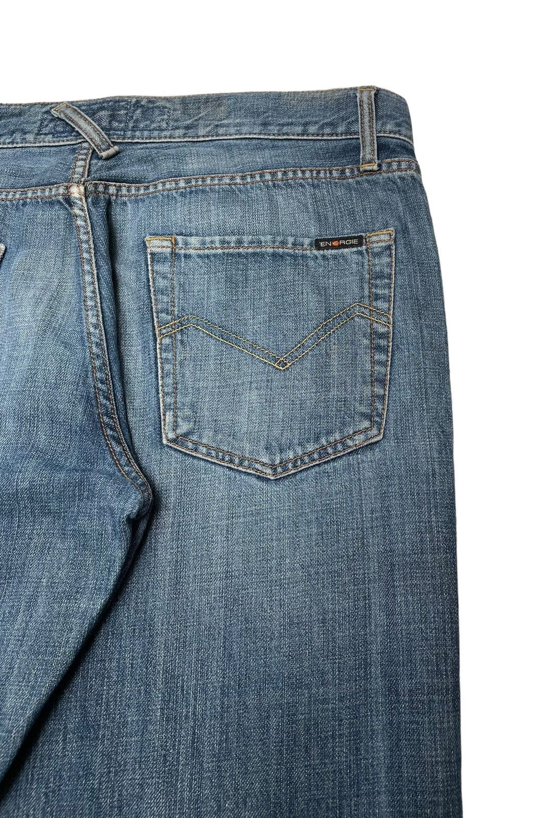 Energie Vintage Brand Energie Flared Jeans 2000s Size US 36 / EU 52 - 7 Thumbnail