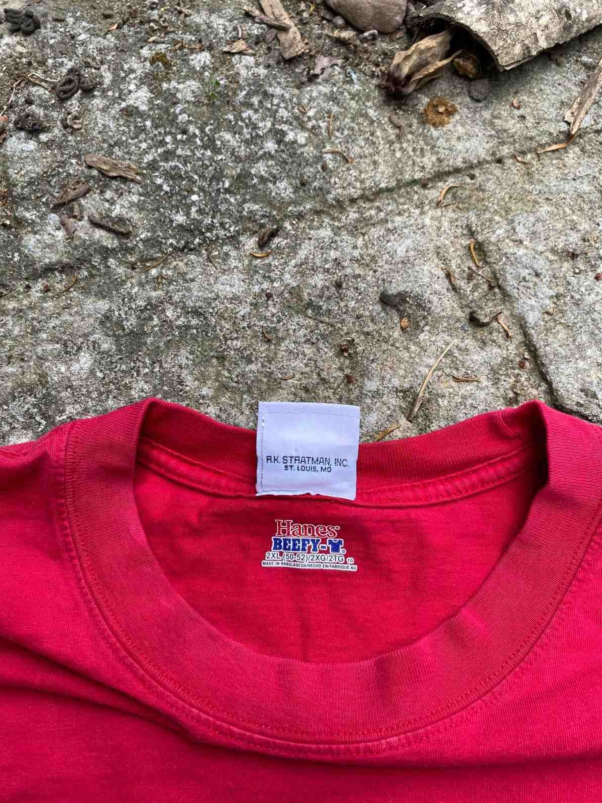 Harley Davidson vtg Harley Davidson Red Long Sleeve Fargo Size US XXL / EU 58 / 5 - 5 Thumbnail