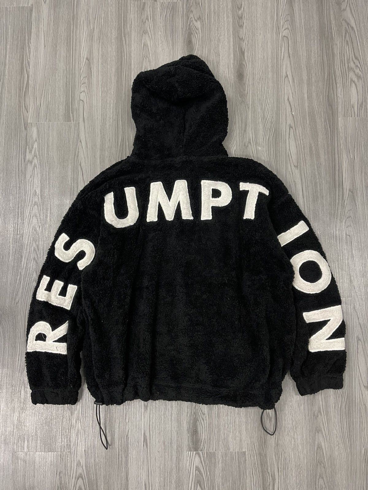 Japanese Brand WEGO RESUMPTION full zip hooded fleece jacket Size US L / EU 52-54 / 3 - 1 Thumbnail