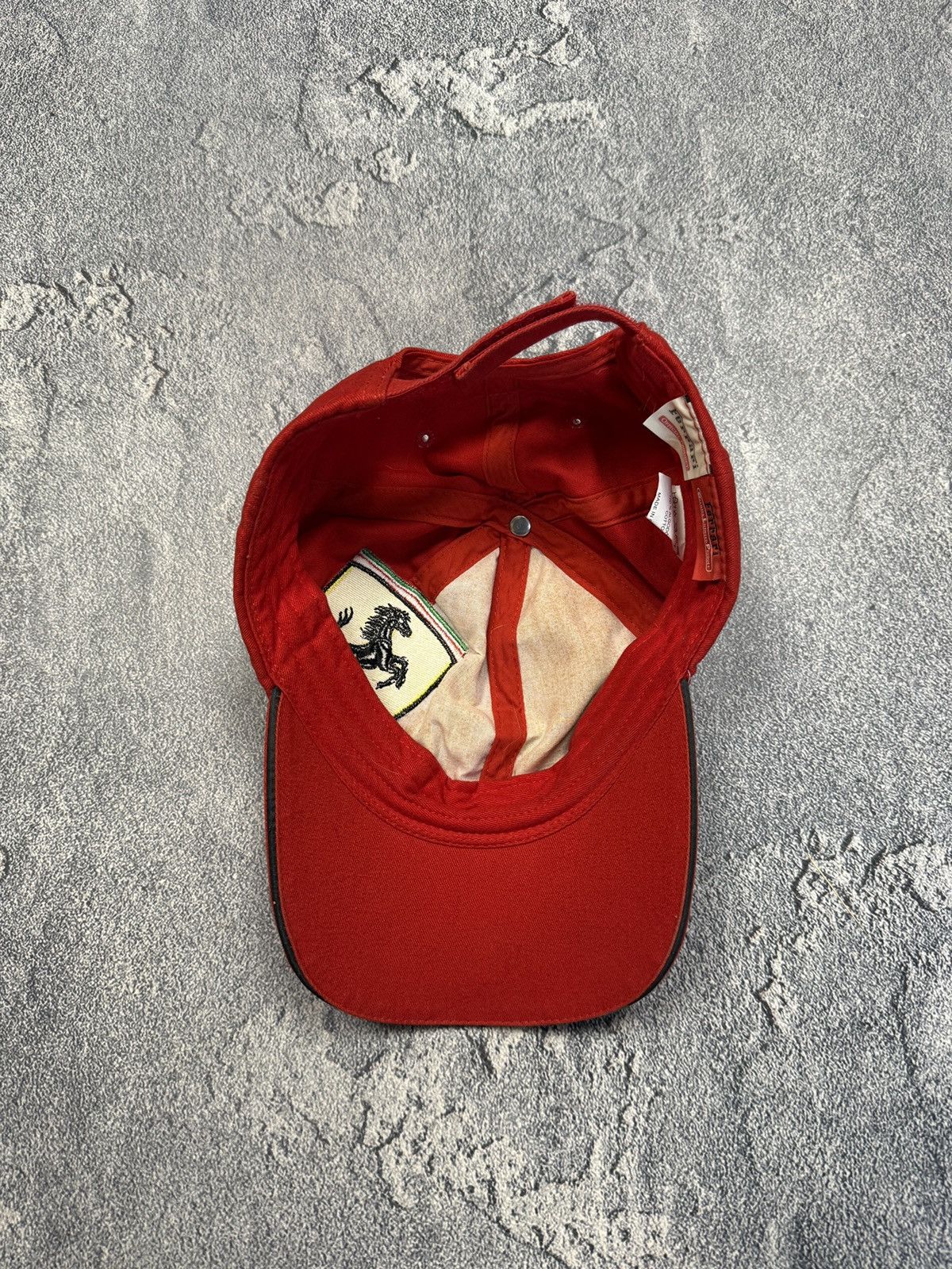 Ferrari Vintage F1 World Champion Michael Schumacher Ferrari Cap Size ONE SIZE - 4 Thumbnail