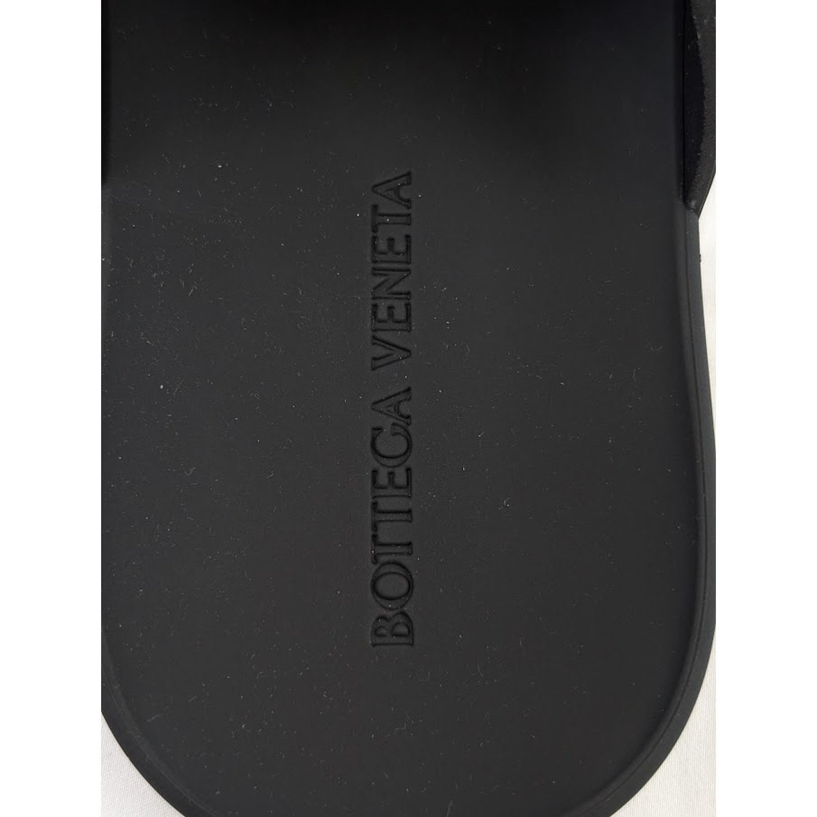 Bottega Veneta o1rshd1 Q:2 / Rubber Carpet Slider Sandal in Black Size US 12 / EU 45 - 5 Thumbnail