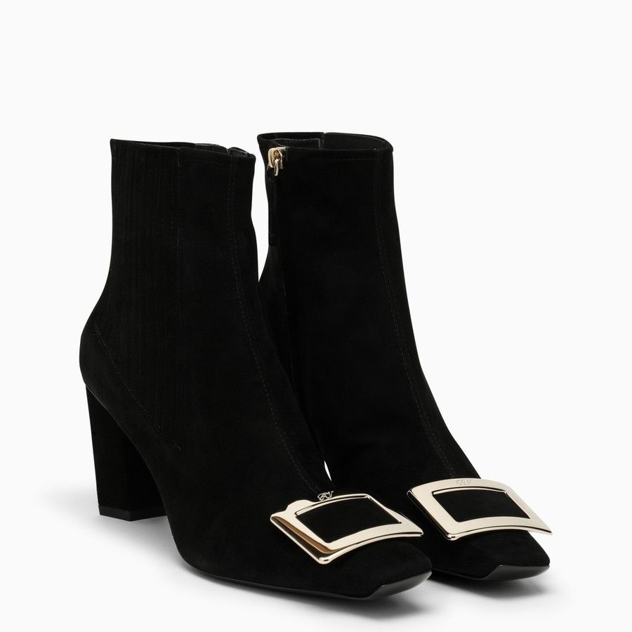 Roger Vivier o1d2blof0924 Chelsea Boots in Black Size US 8 / IT 38 - 2 Thumbnail