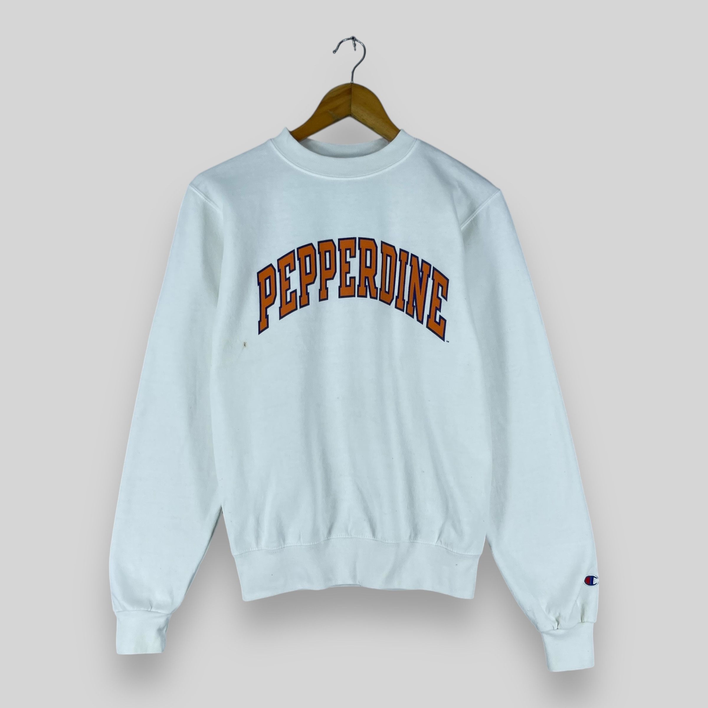 Champion Vintage Y2K CHAMPION Pepperdine Spellout Sweatshirt Size US XS / EU 42 / 0 - 1 Thumbnail