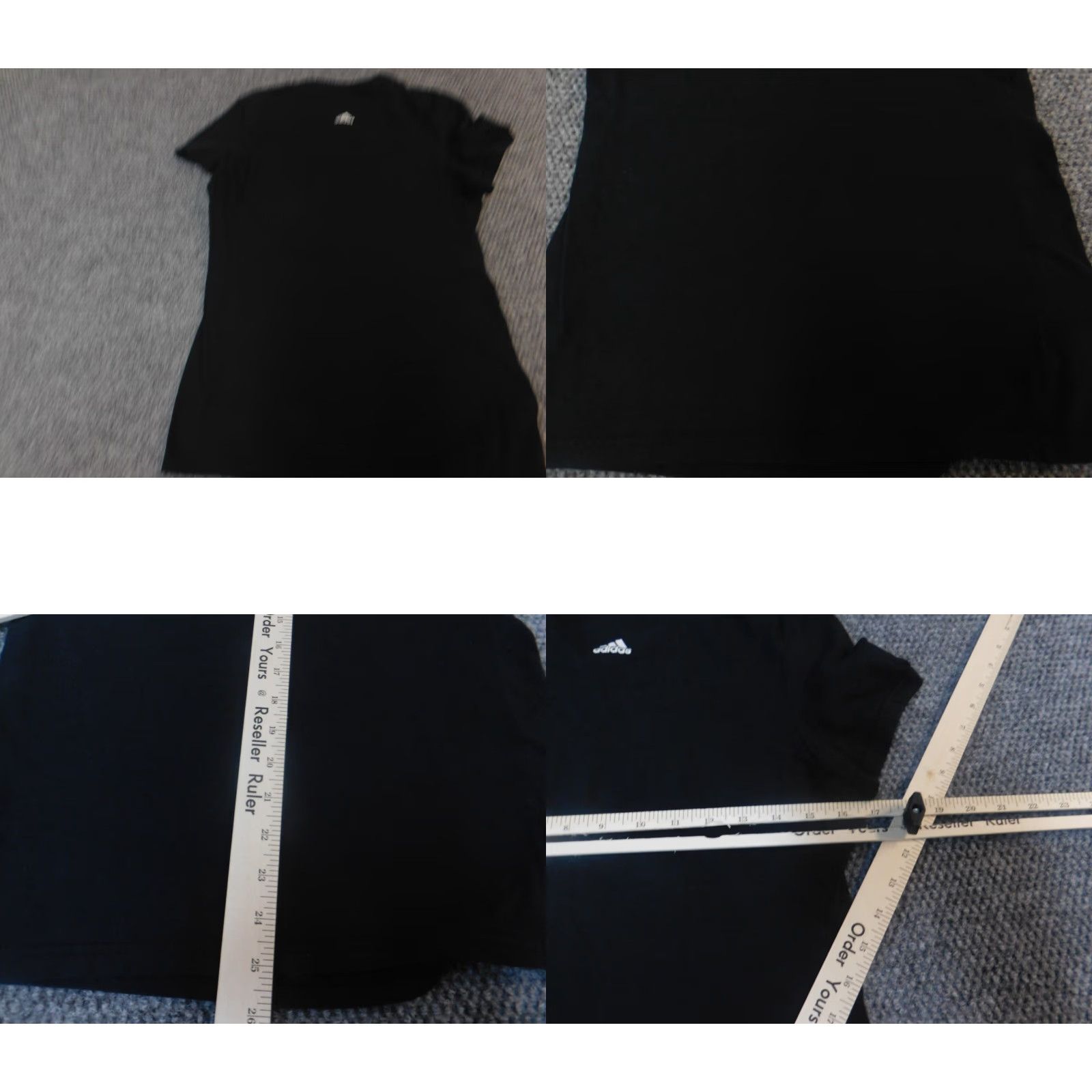 Adidas Adidas Shirt Womens Small Black Short Sleeve Crew Neck Pullover T-Shirt Sports Casual Size S / US 4 / IT 40 - 8 Thumbnail