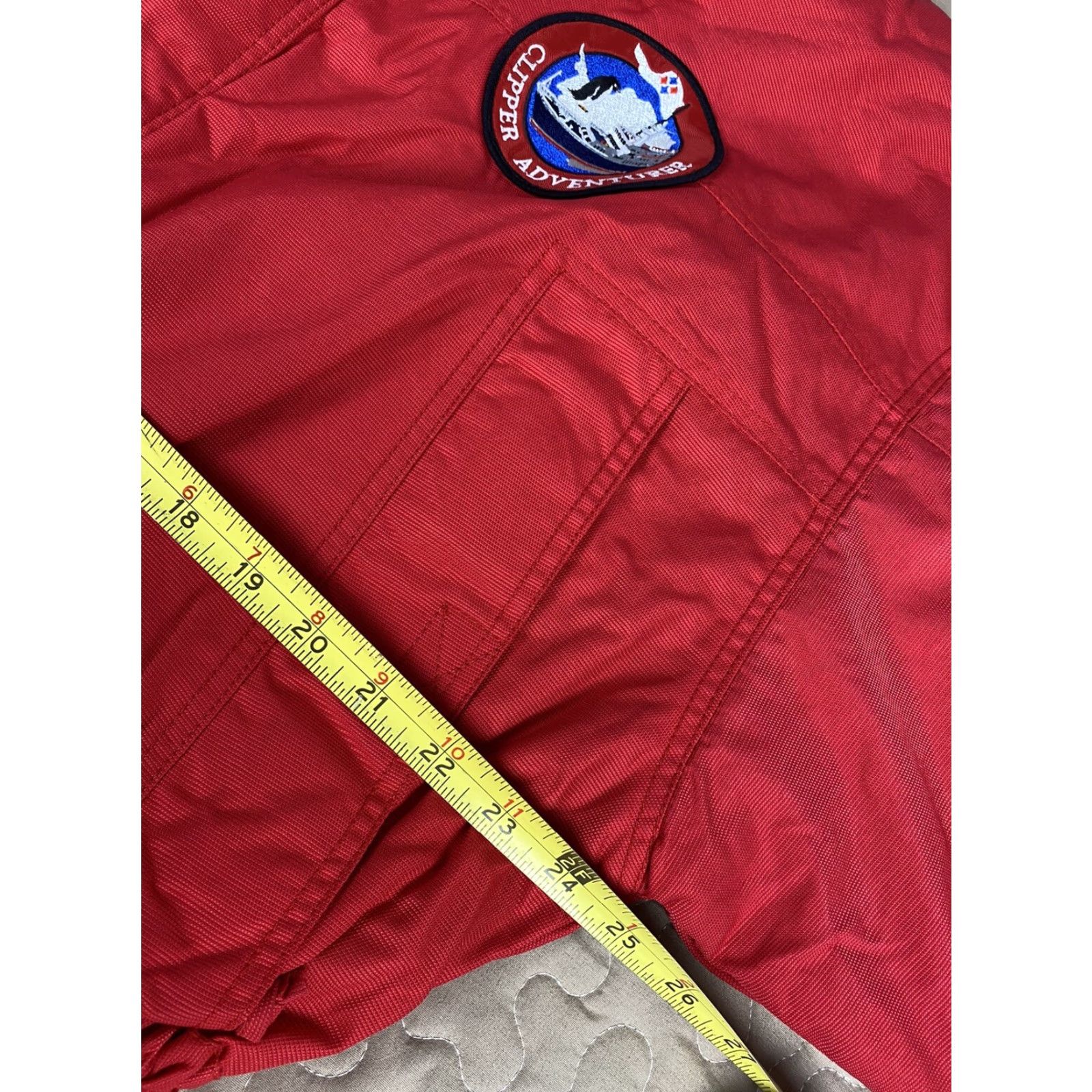 Vintage CLIPPER ADVENTURER Parka Jacket Winter Coat Men's Red Sz 2XL XXL Fleece lined Size US XXL / EU 58 / 5 - 6 Thumbnail