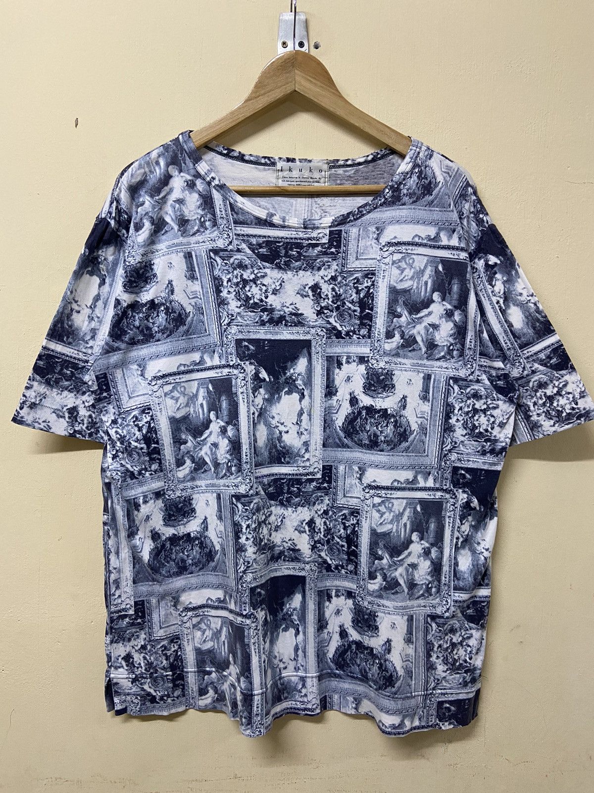 Japanese Brand Vintage Ikuko All OverPrint Shirt Size US M / EU 48-50 / 2 - 1 Thumbnail