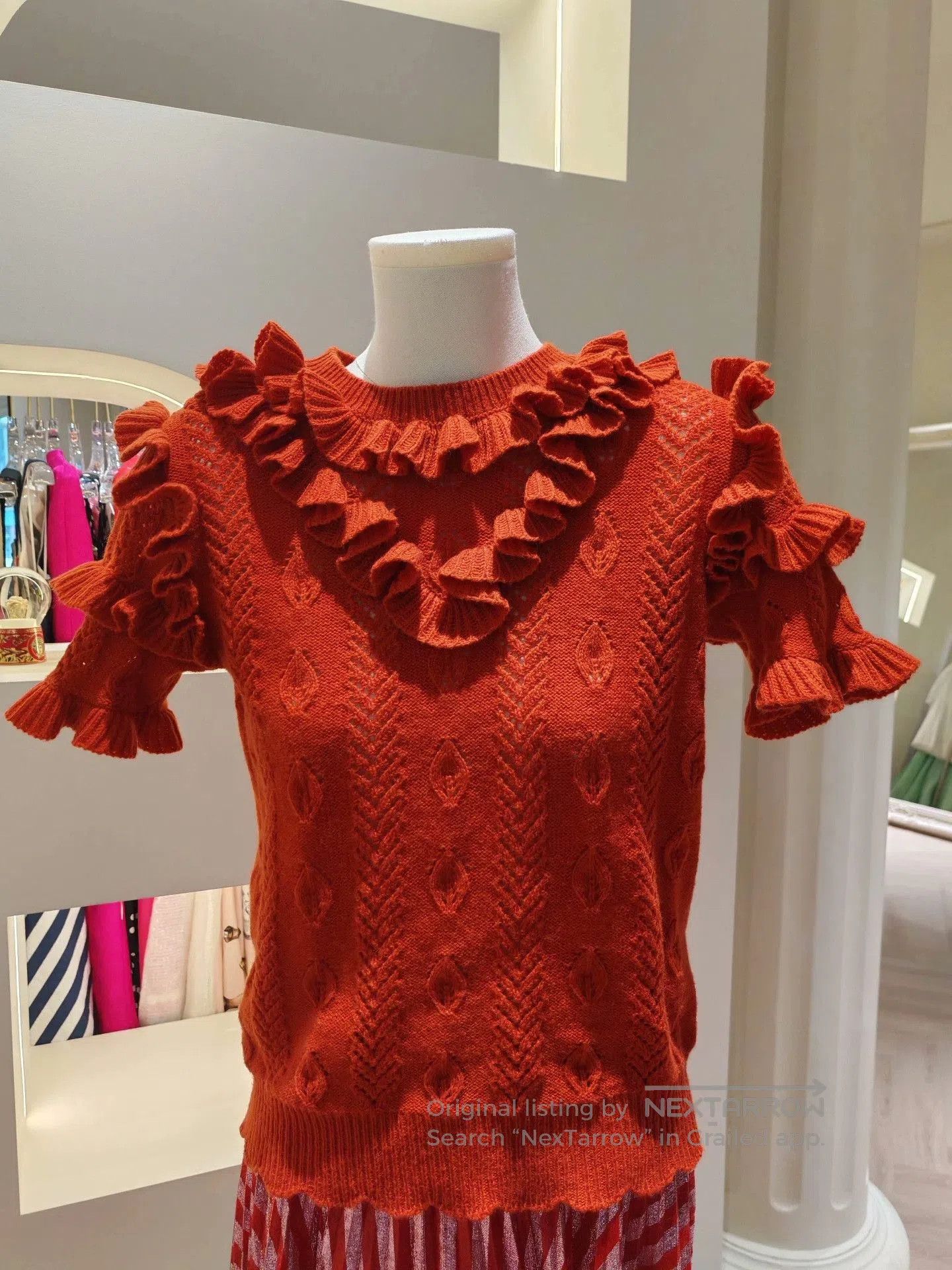 Gucci Gucci Knit Lace Sweater. Size M / US 6-8 / IT 42-44 - 1 Thumbnail