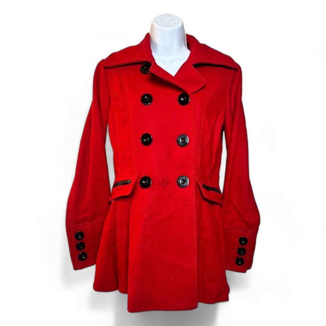 Other Vintage Moda International Wool Double Breasted Peacoat Grailed