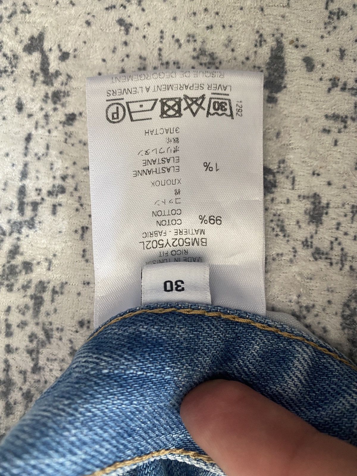 Givenchy Luxury givenchy denim with big logo on pocket Size US 30 / EU 46 - 3 Thumbnail