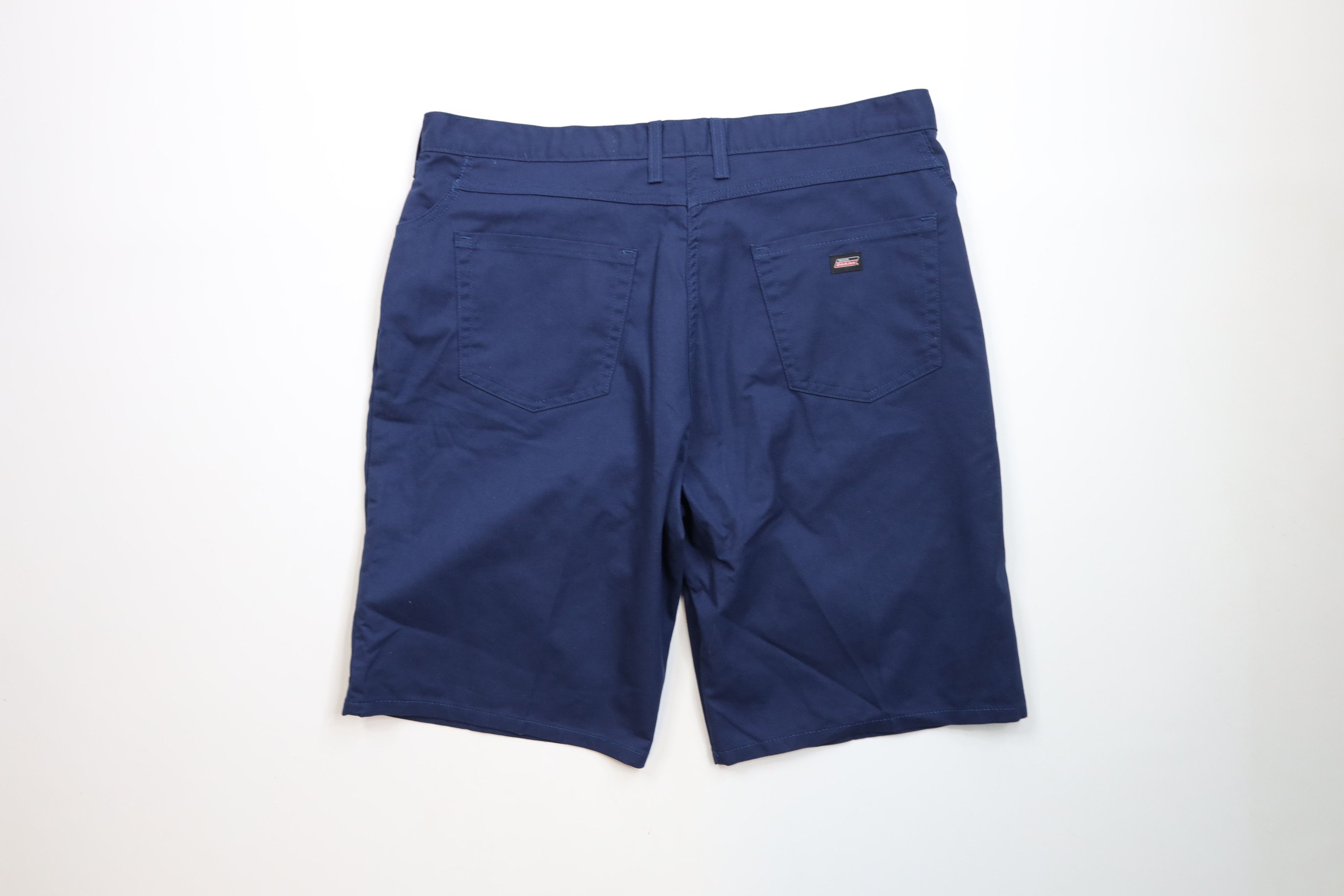 Dickies × Vintage Vintage Y2K Dickies Reinforced Workwear Shorts Navy Blue Size US 40 / EU 56 - 8 Thumbnail