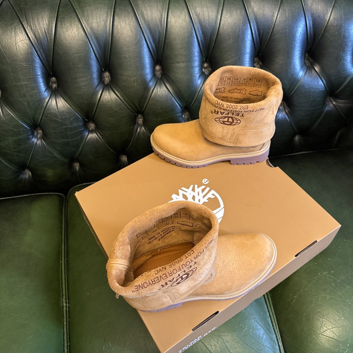 Timberland Timberland x telfar mid boot in wheat uk 4.5 us 5 Size US 7 / IT 37 - 7 Thumbnail