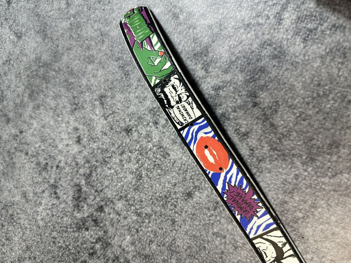 Marvel Comics Y2K Marvel Full Print Belts Streetwear Rare Style Casual Size ONE SIZE - 2 Thumbnail