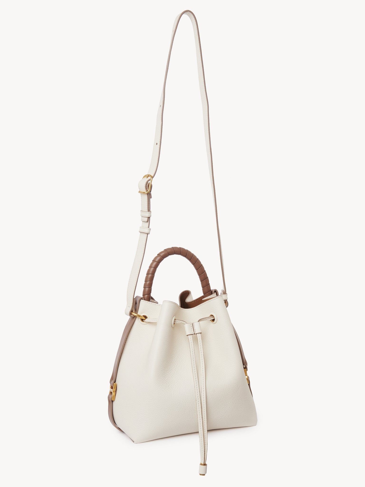Chloe o1loc1c11025 Size: OS / Marcie Bucket Bag in Misty Ivory Size ONE SIZE - 3 Thumbnail