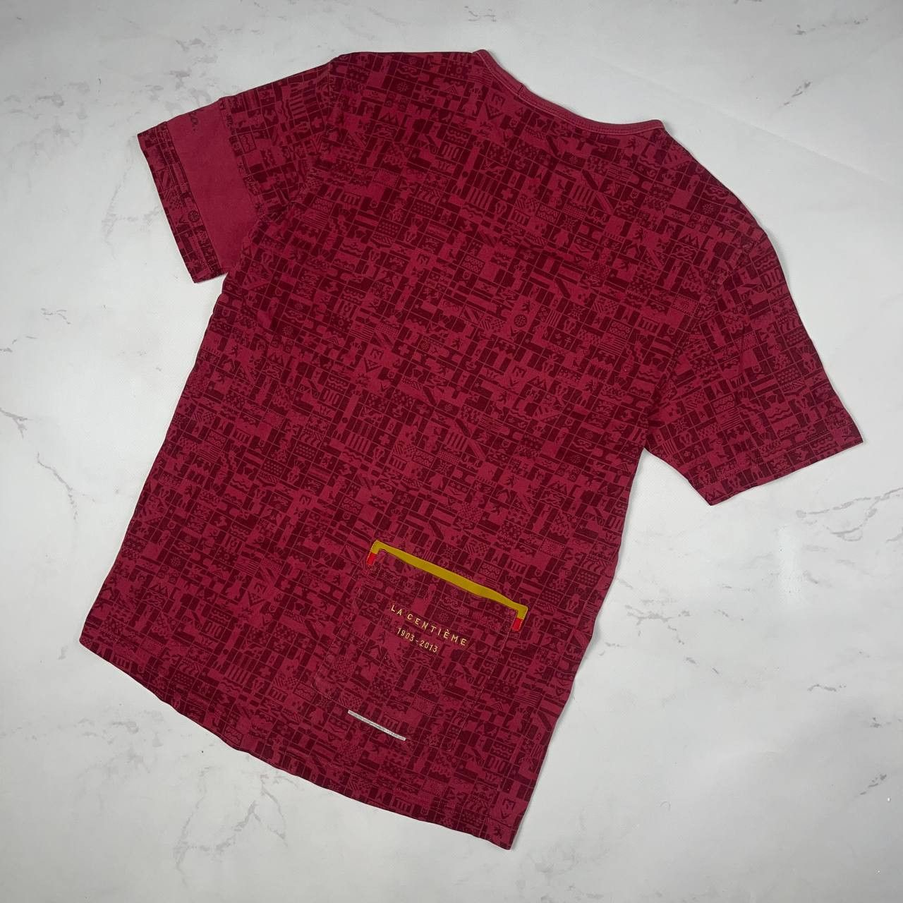 Rapha Rapha velo t-shirt size S Red Short Sleeve Mens Size US S / EU 44-46 / 1 - 7 Thumbnail