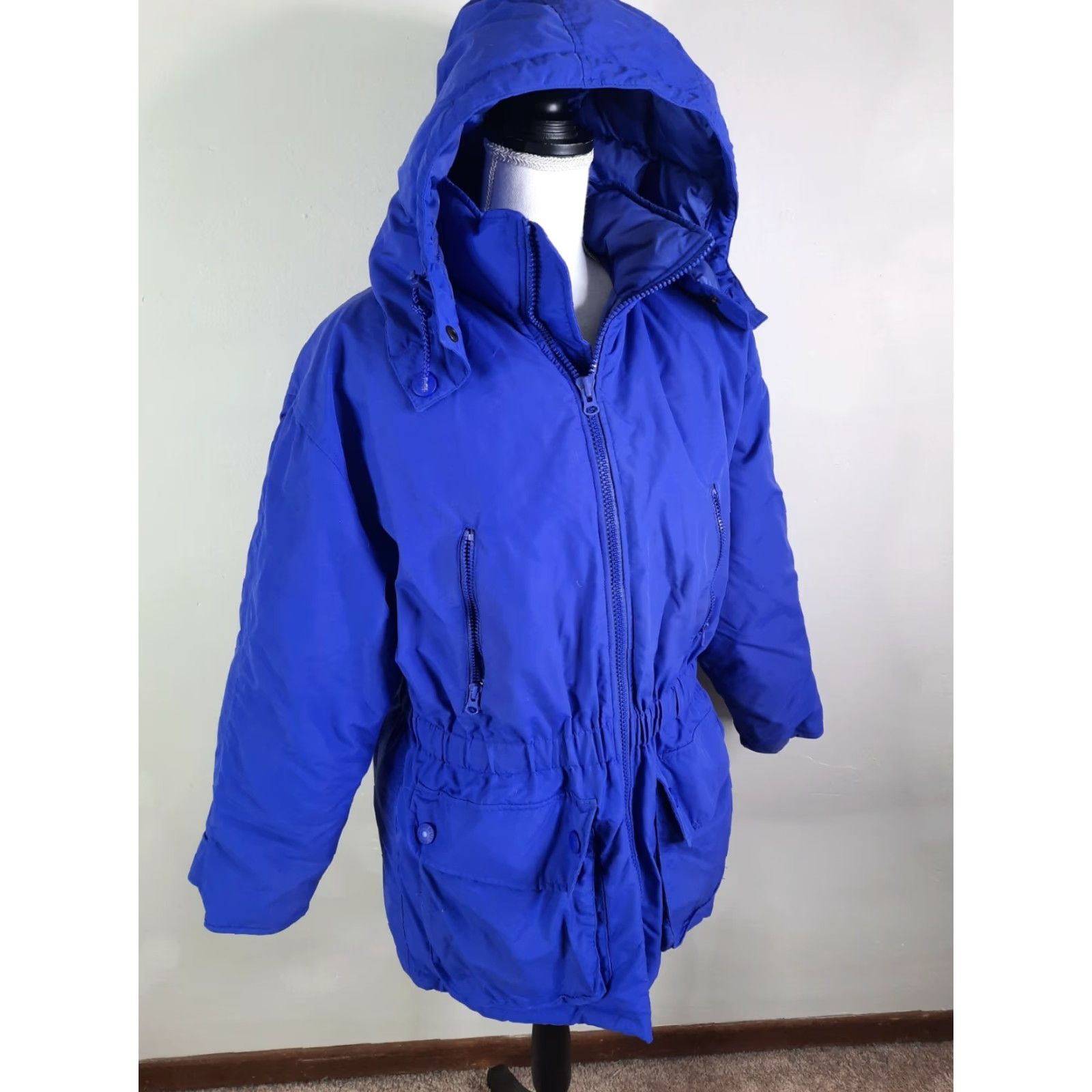 Eddie Bauer VINTAGE Eddie Bauer Cinched Ski Jacket Womens Size Medium Purple 80s 90s Vtg Size M / US 6-8 / IT 42-44 - 4 Thumbnail