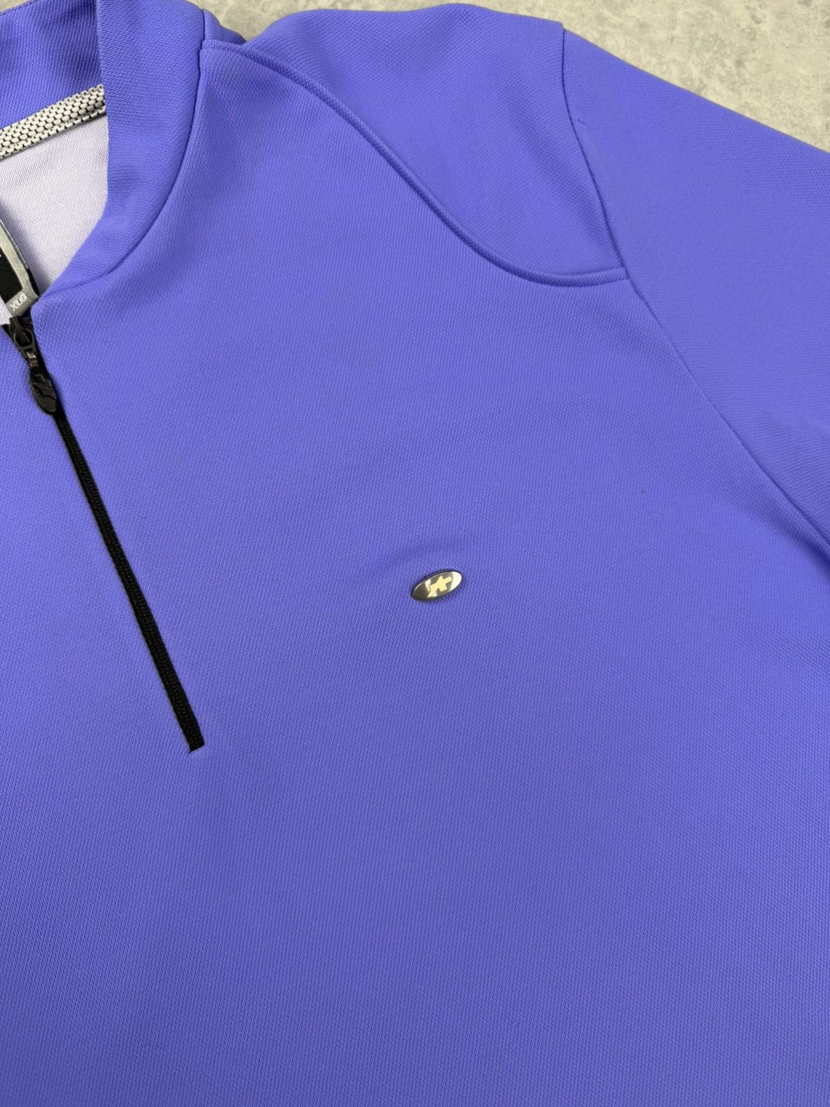 Other Assos Cycling Jersey Short Sleeve Half Zip Purple Size XL Size US XL / EU 56 / 4 - 6 Thumbnail