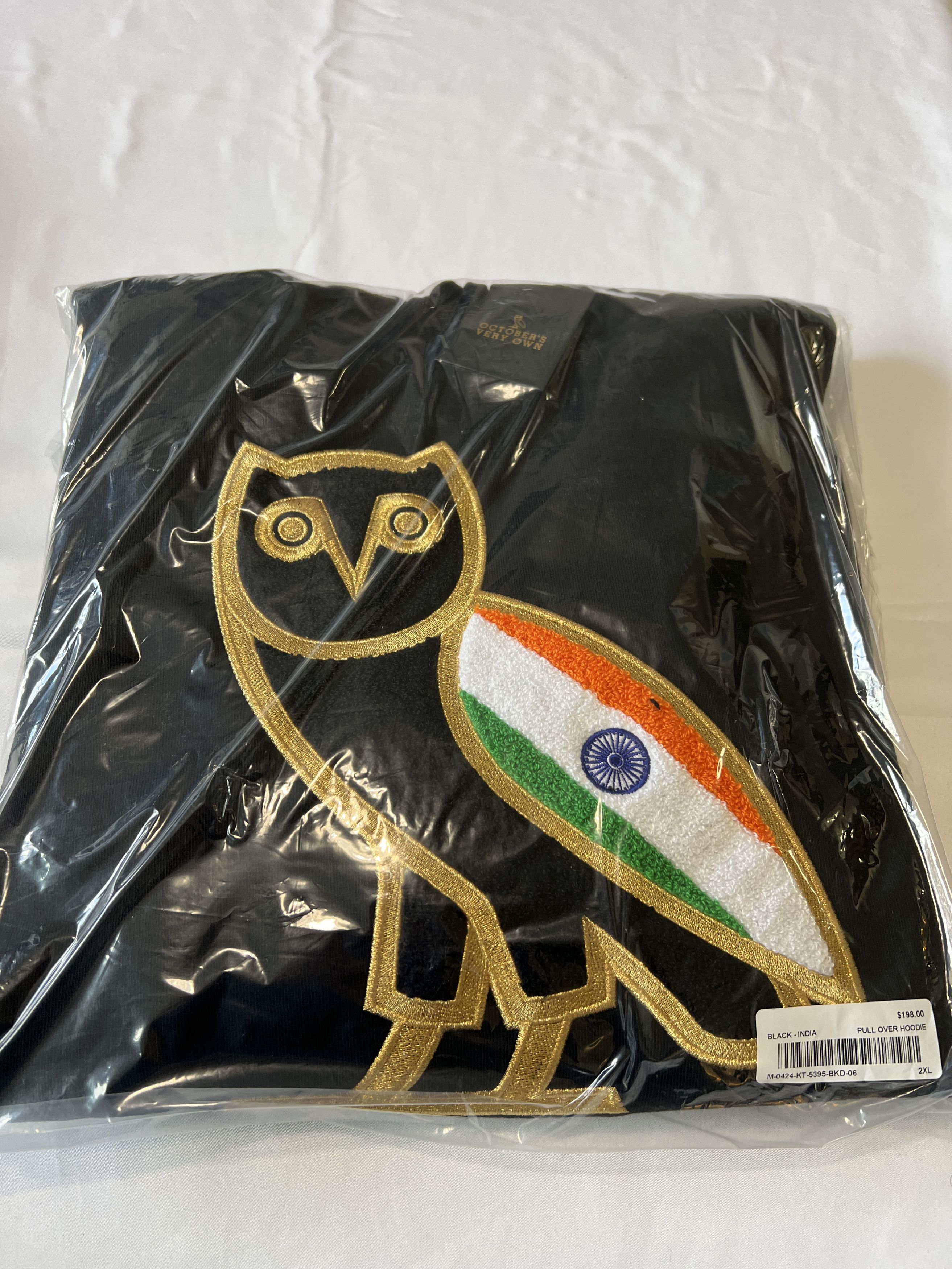 Drake OVO INDIA OG OWL HOODIE 2024 BRAND NEW IN HAND Size US XXL / EU 58 / 5 - 1 Thumbnail