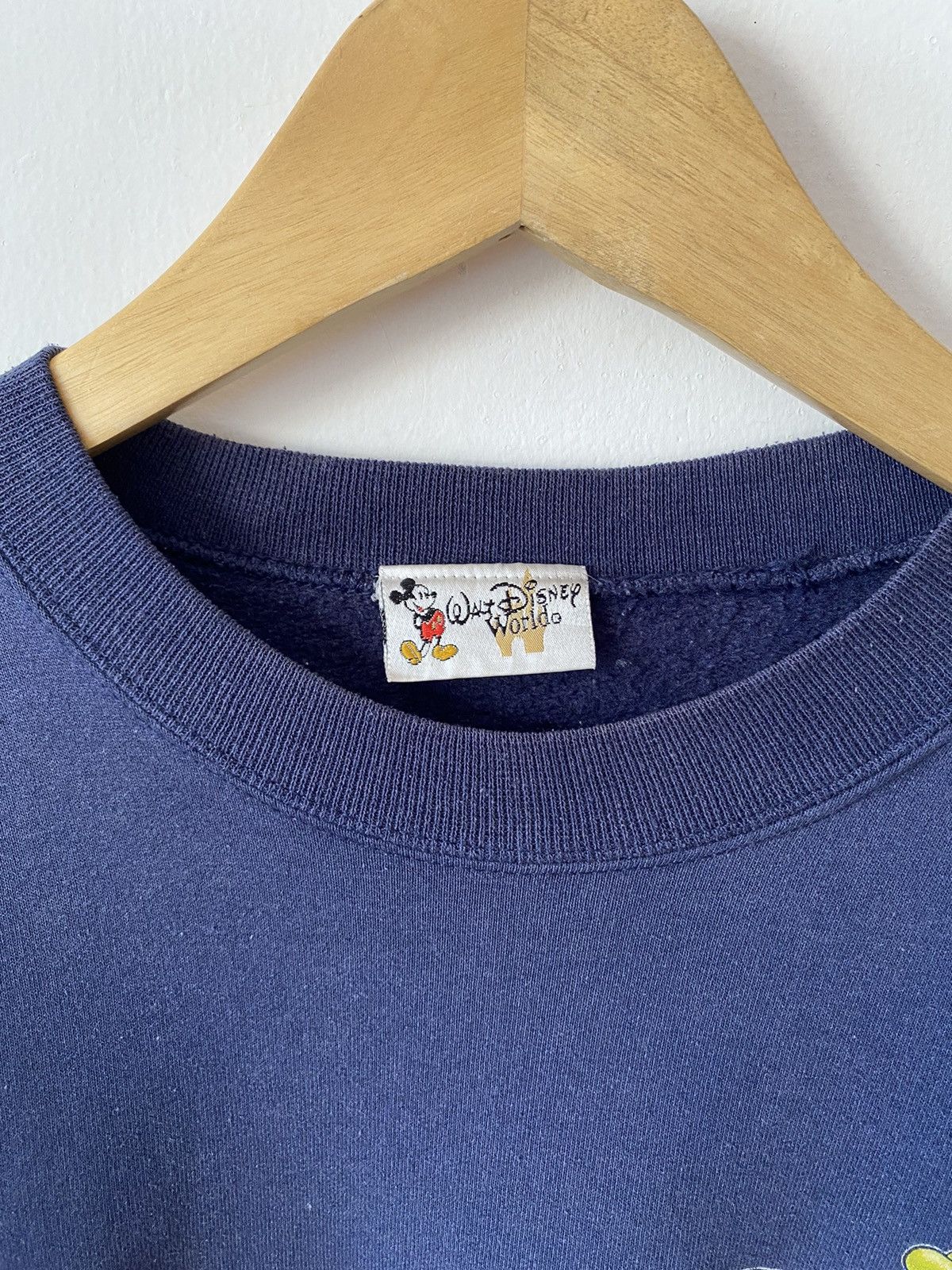 Disney × Vintage Vintage 90s Disney World four parka Crewneck Sweatshirt Size US M / EU 48-50 / 2 - 3 Thumbnail