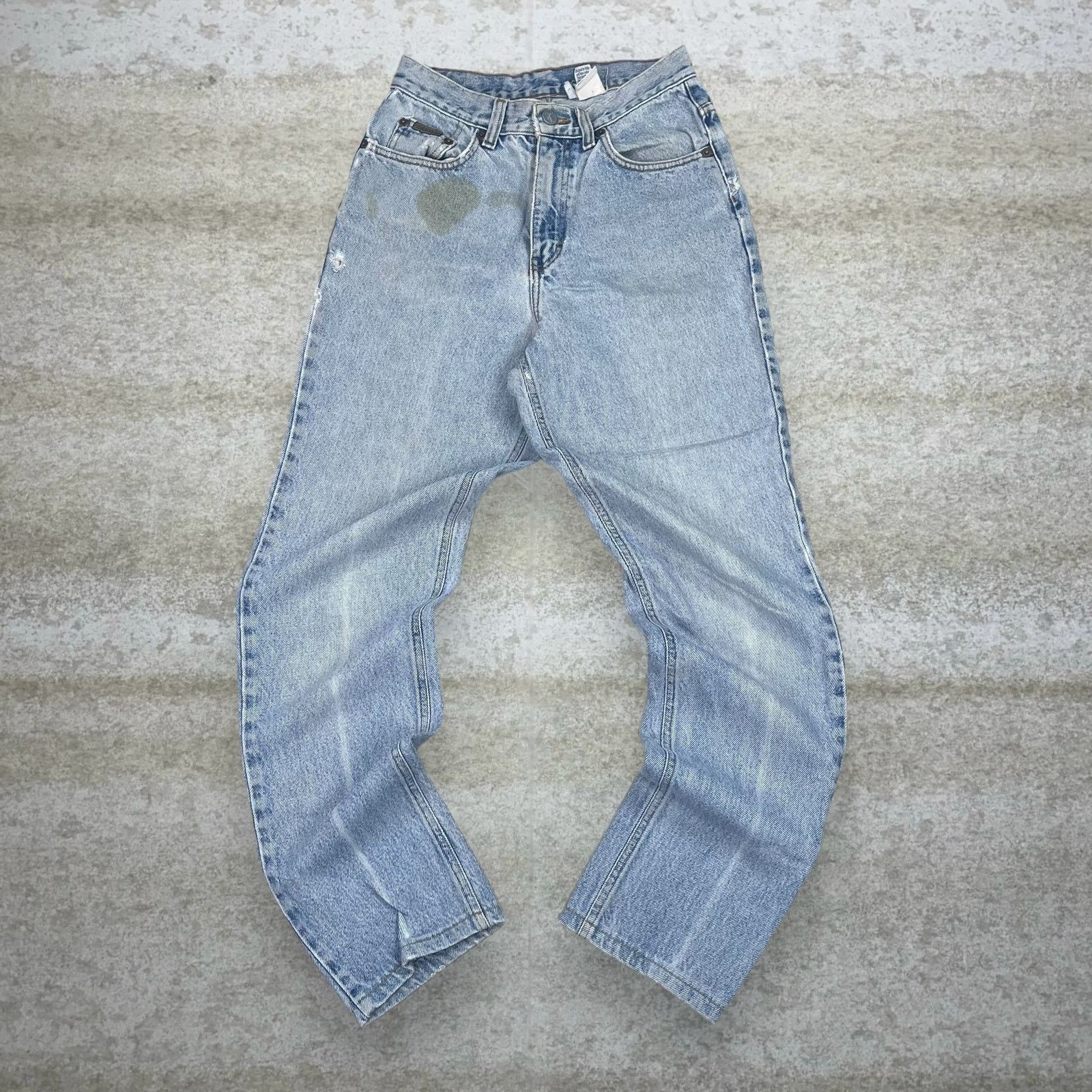 Calvin Klein Vintage 90s Calvin Klein Jeans 26x30 Regular Fit Light Wash Size US 26 / EU 42 - 2 Thumbnail