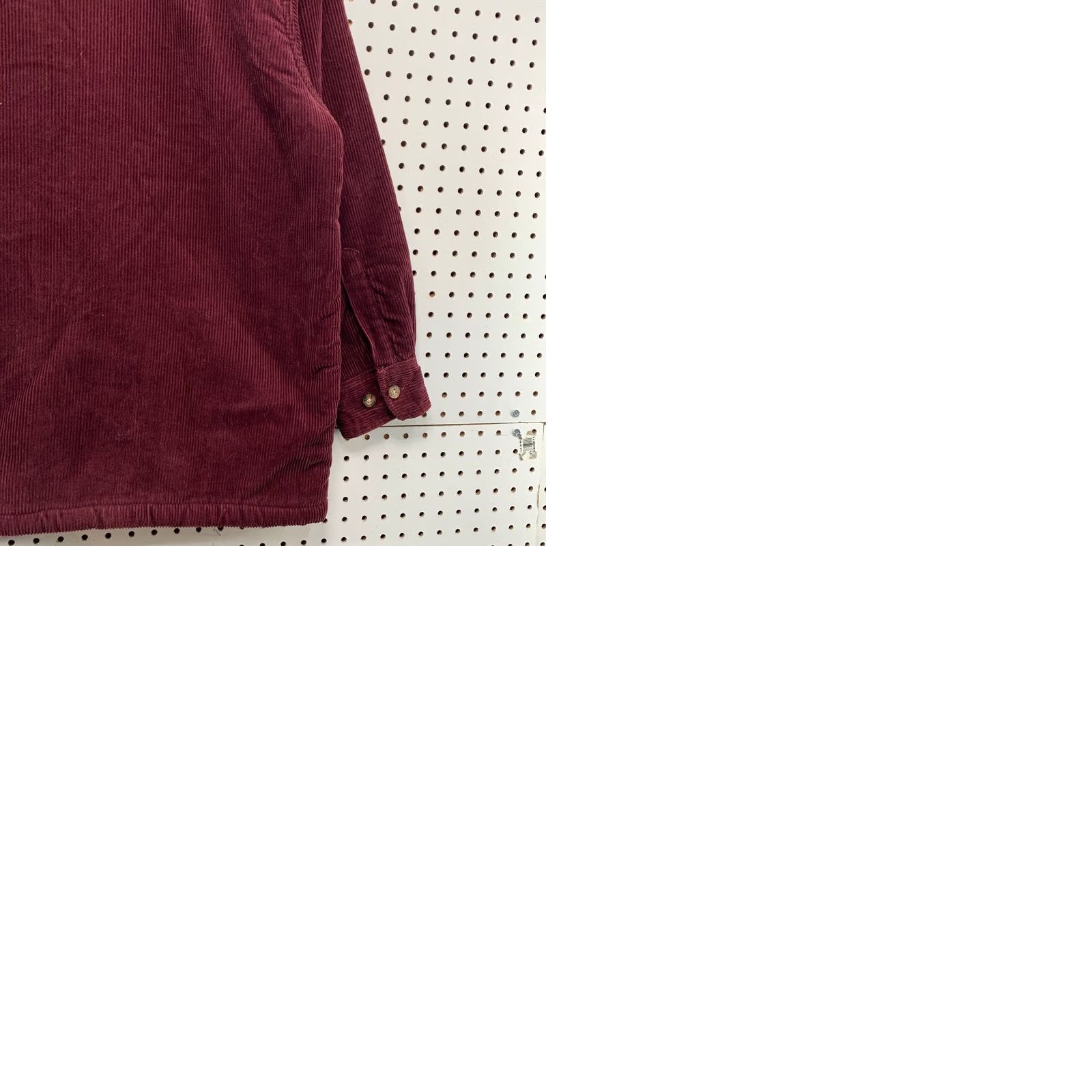 Vintage VINTAGE Fieldmaster Corduroy Button Shirt Jacket Mens L Burgundy Sherpa Lined Shirt Jacket Mens L Burgundy Sherpa Lined Size US L / EU 52-54 / 3 - 10 Thumbnail